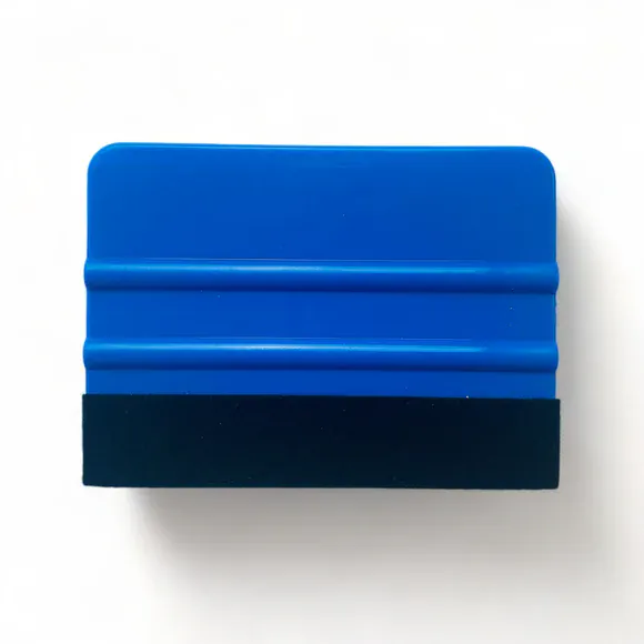 4 inch Blue Felt Squeegee - Image 2