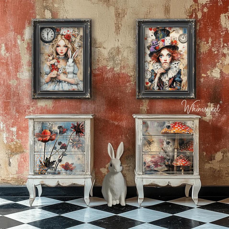 Whimsykel - Allison & Mattie Decoupage Paper (21x29 Size) - Image 2