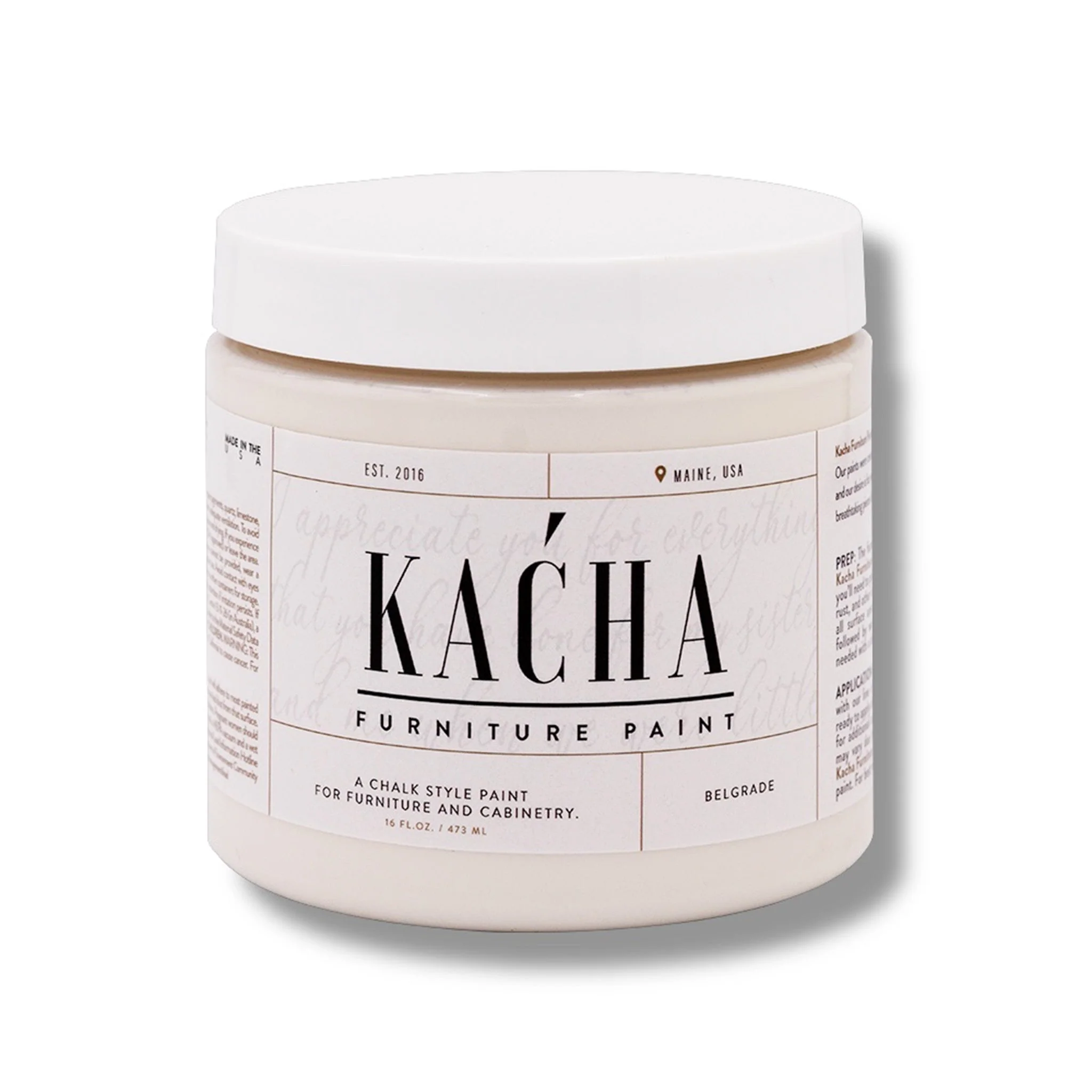 KACHA Furniture Paint - Belgrade | Elegant Matte Finish (Available in 2 Sizes) - Image 3