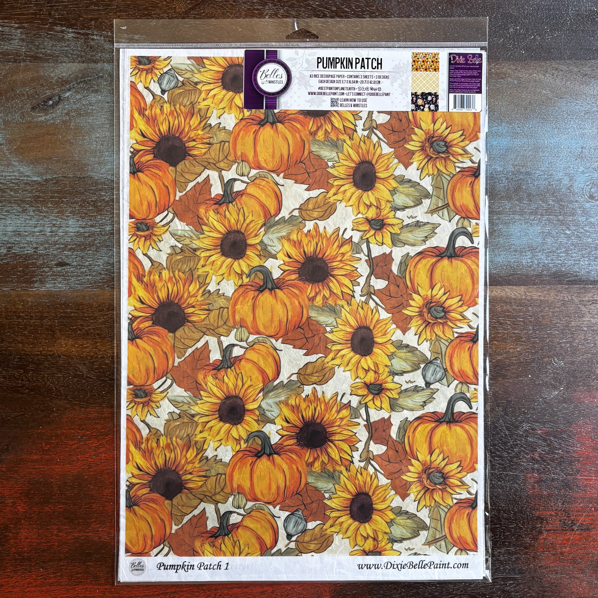 Belles & Whistles - Patch Decoupage Papers (3 Sheets, A3 Each) - Image 5