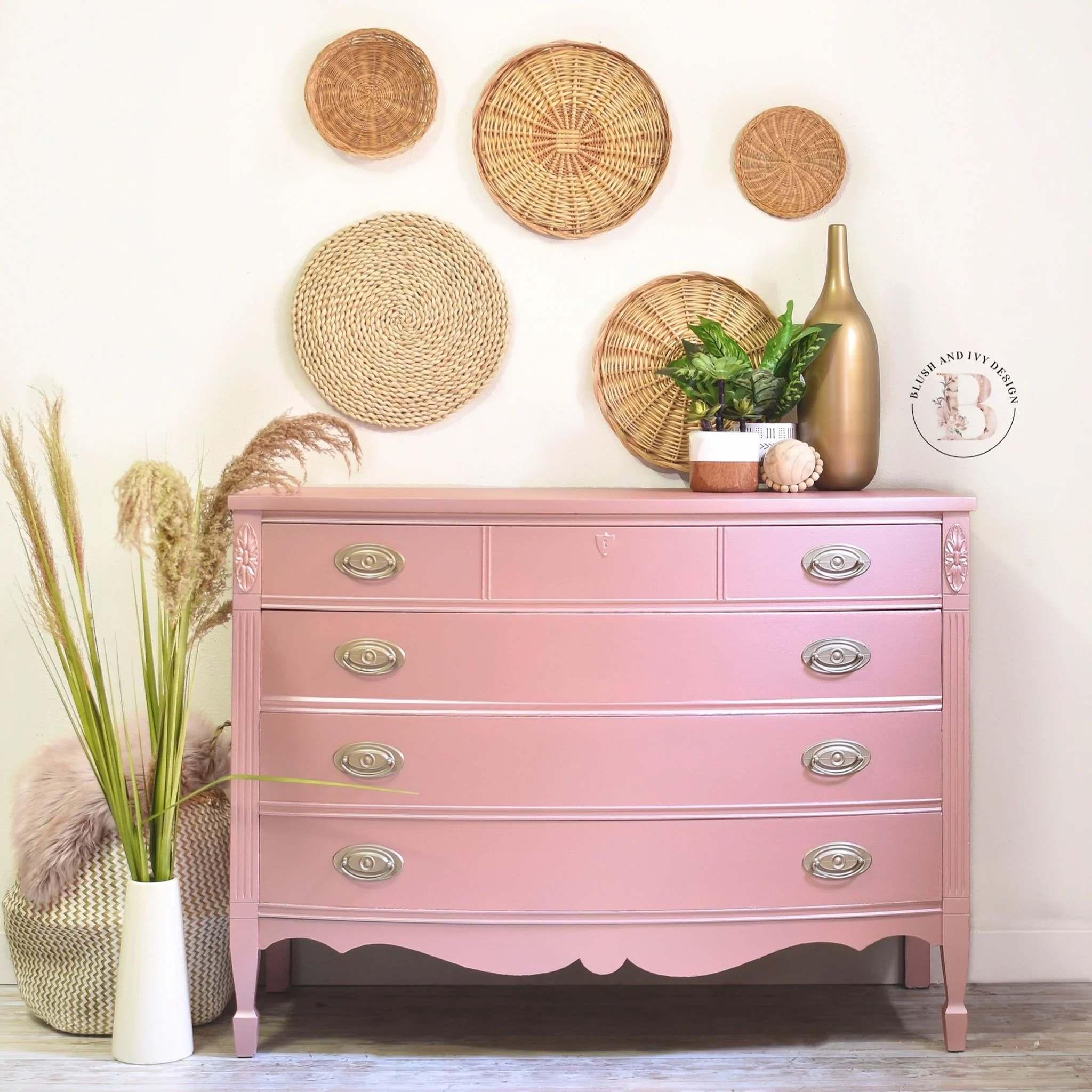 Dixie Belle Chalk Mineral Paint – Pink Champagne (5 Sizes) - Image 2