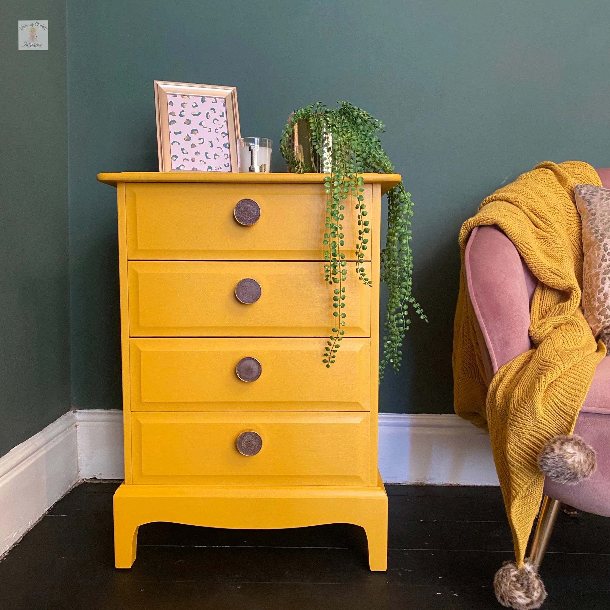Dixie Belle Chalk Mineral Paint – Colonel Mustard (Available in 5 Sizes) - Image 5