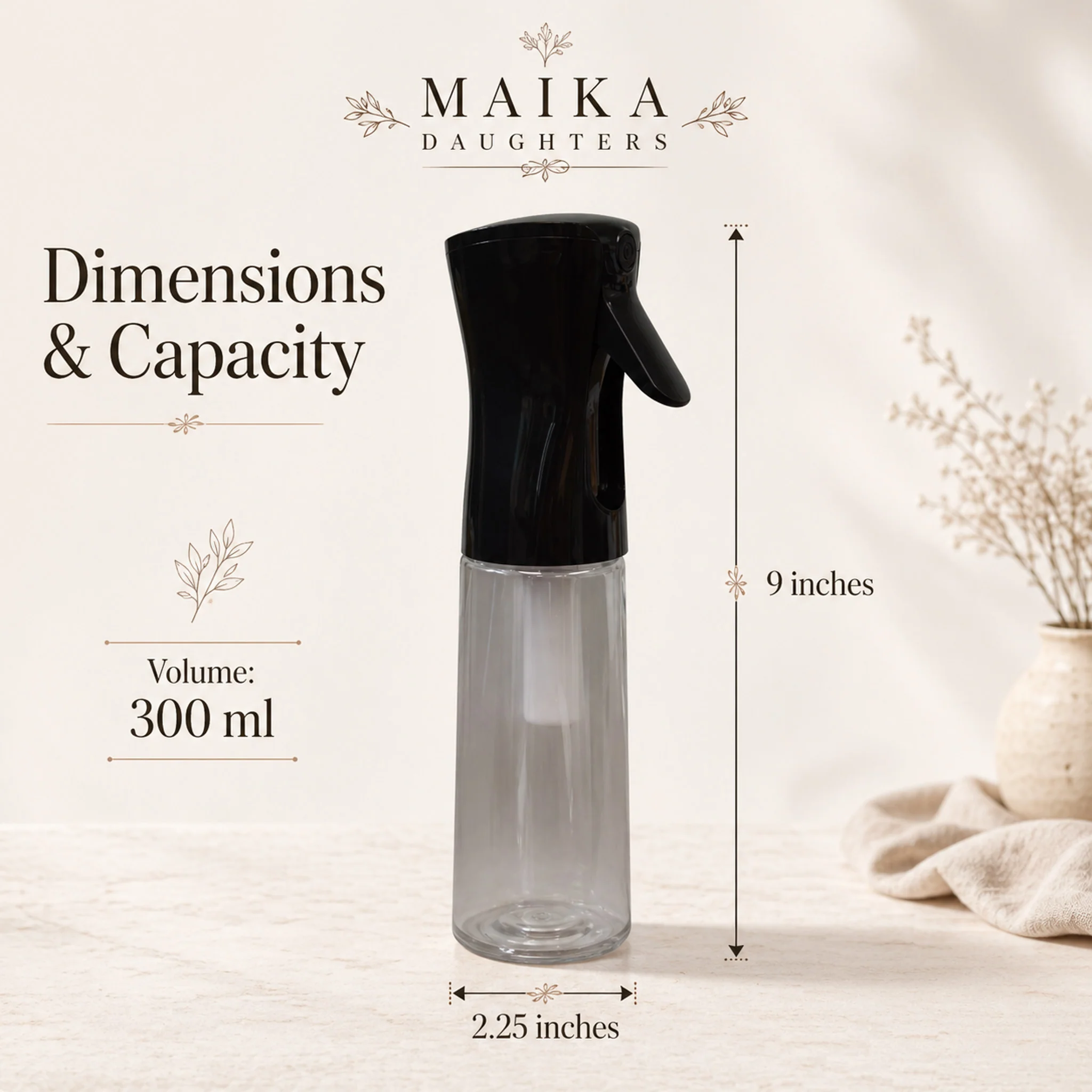 Continuous Fine Mist Spray Bottle - Image 4