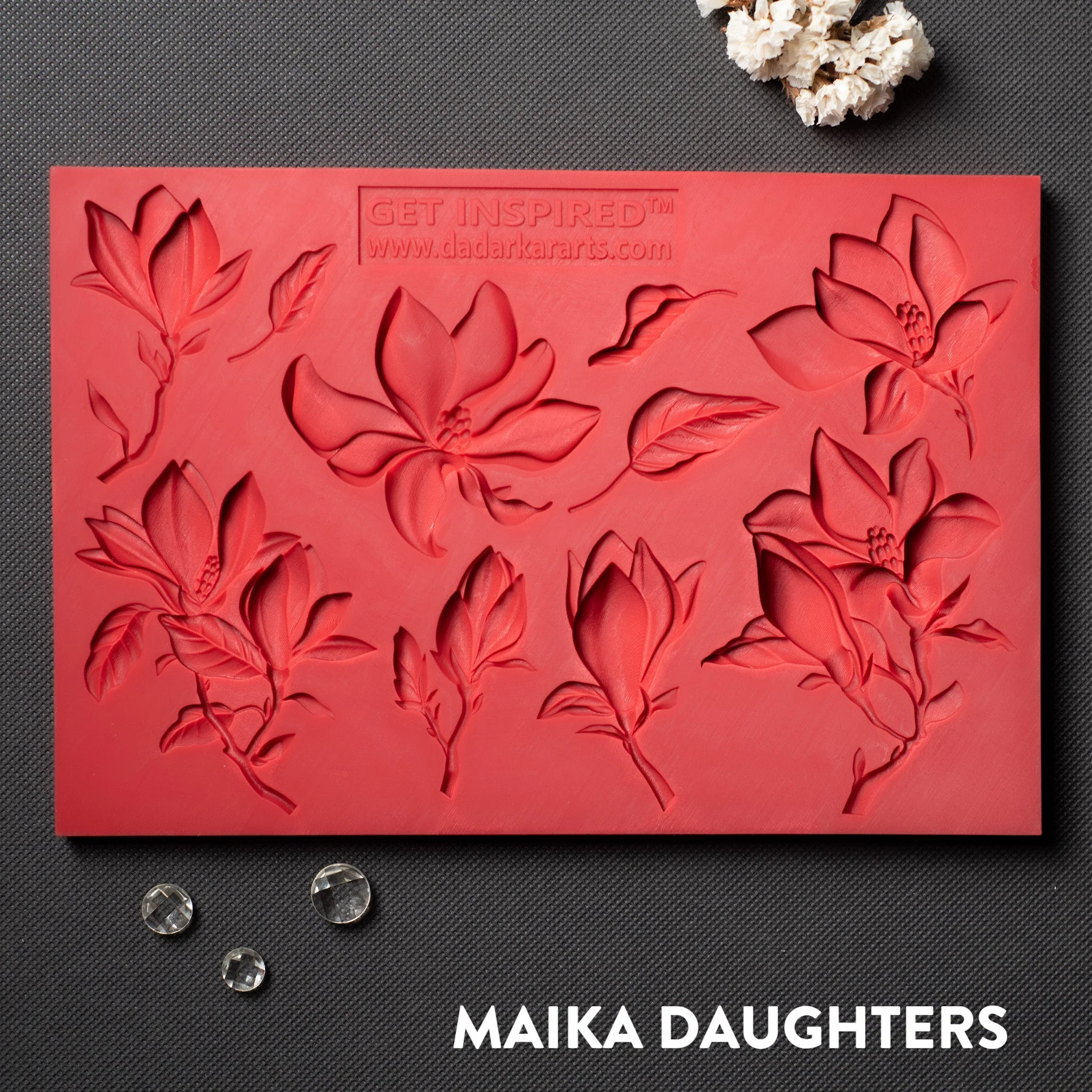 Dadarkar Art - Magnolia Grace Silicone Mold - Image 2