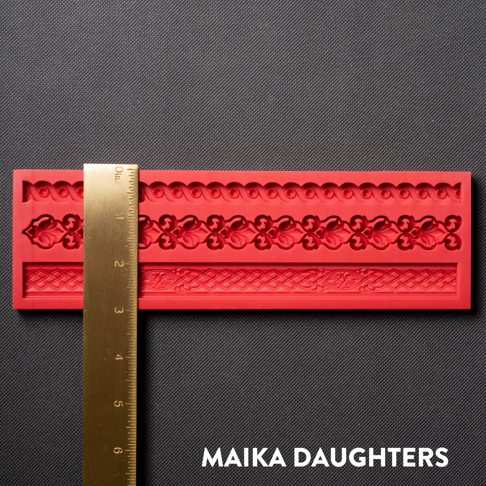 Dadarkar Art - Essential Border #2 Silicone Mold - Image 5