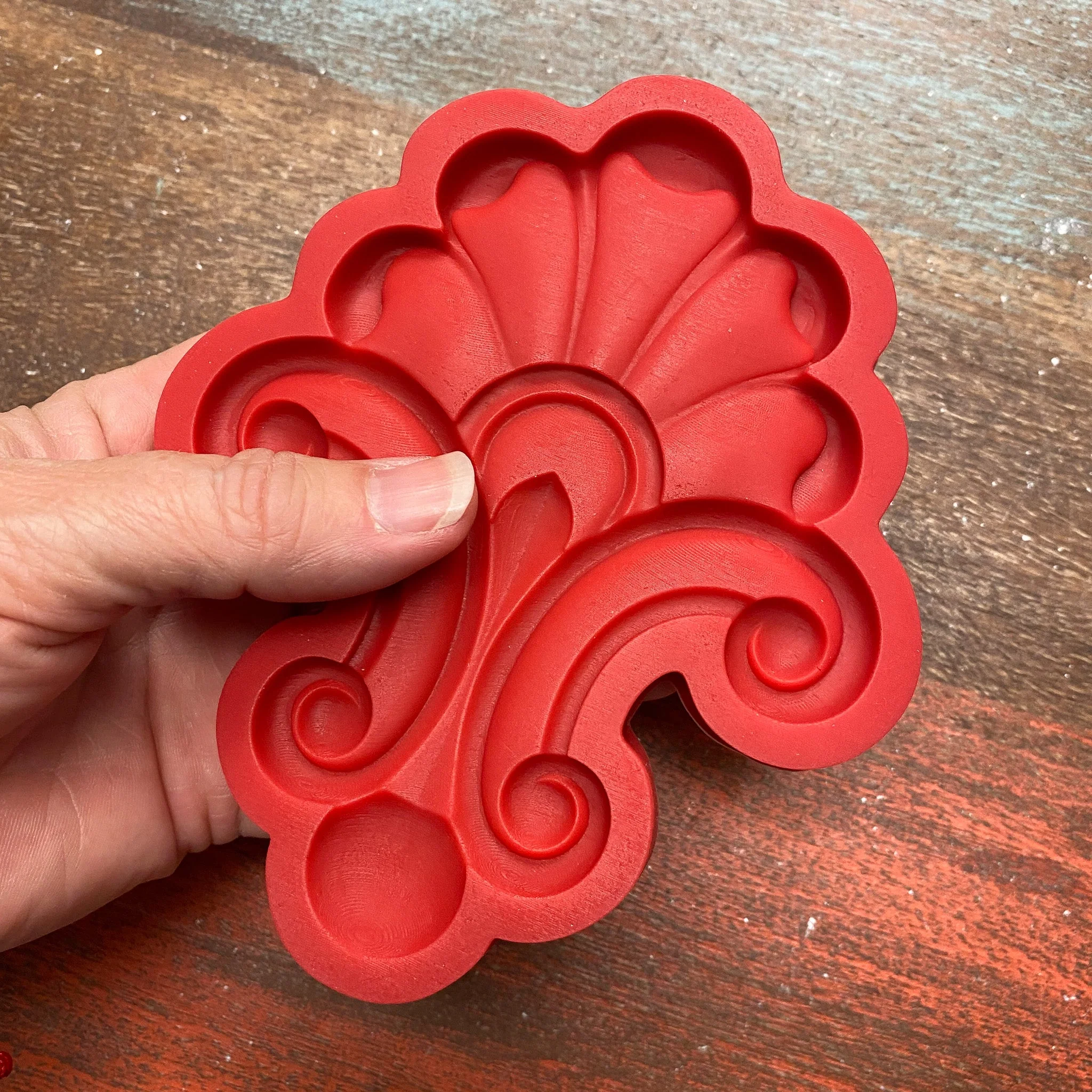Dadarkar Art - Ornate Silhouette Silicone Mold - Image 4
