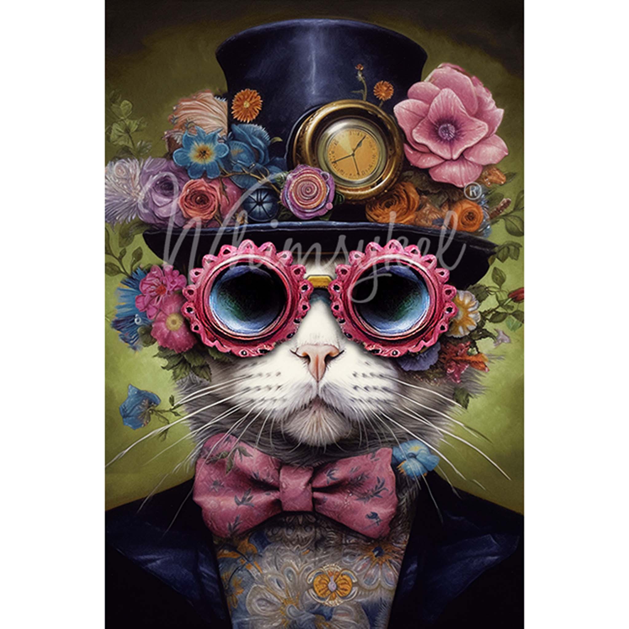 Whimsykel - Dapper Dan Decoupage Paper (21x29, 14x20) - Image 4