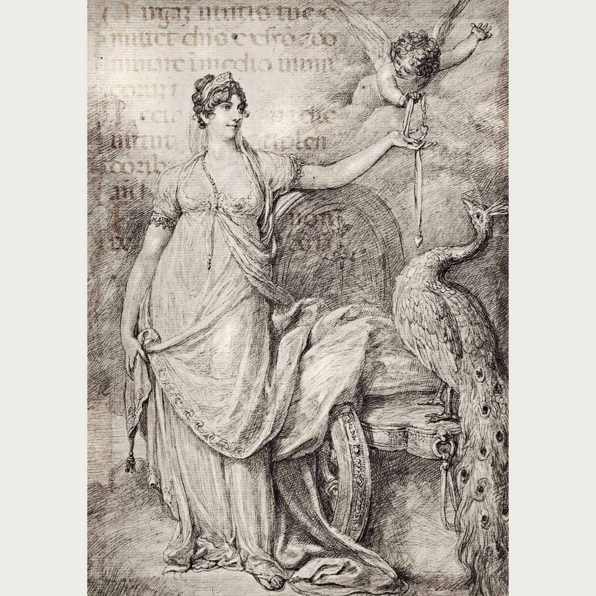 Decoupage Queen - Juno and Cupid Decoupage Paper (A2 Size) - Image 4