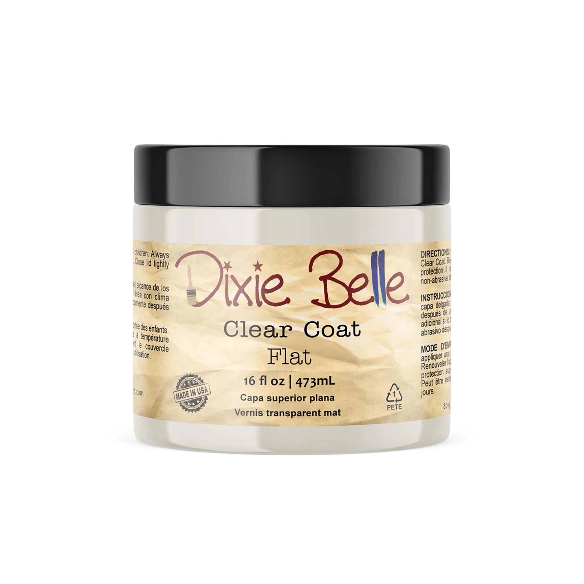 Dixie Belle Clear Coat – Flat, Satin & Gloss Finishes (All Sizes) - Image 2