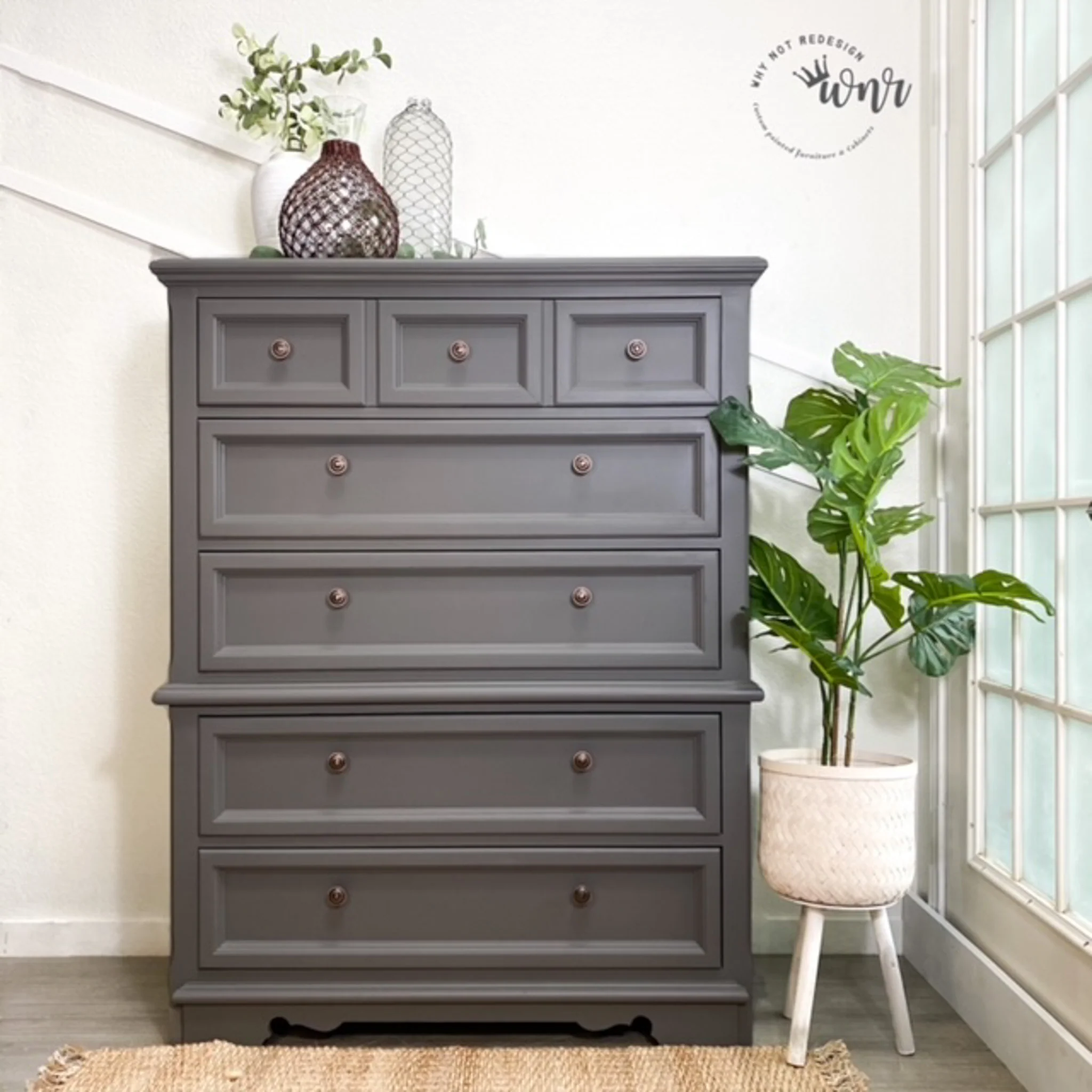 Dixie Belle Chalk Mineral Paint – Hurricane Gray (Available in 5 Sizes) - Image 3