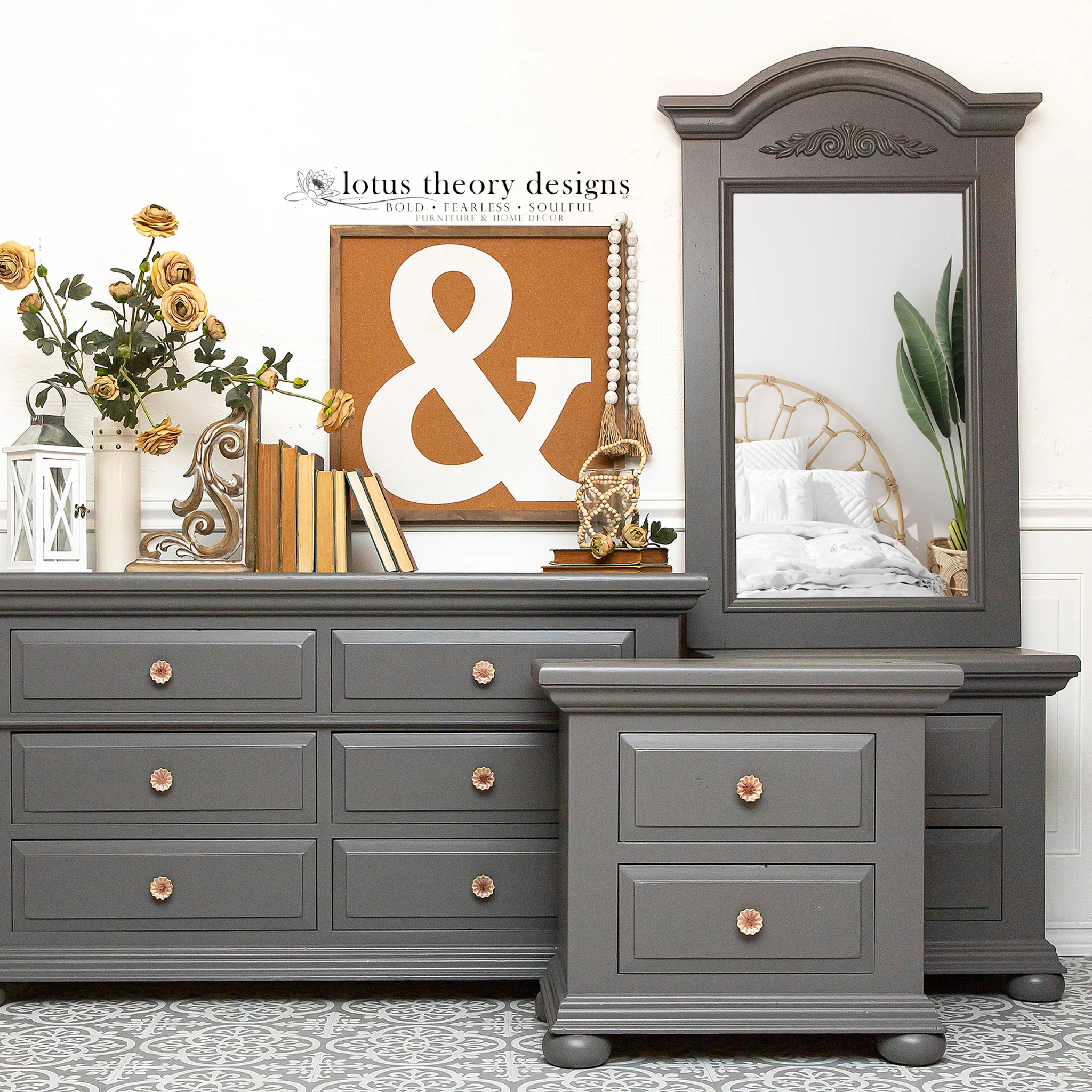 Dixie Belle Chalk Mineral Paint – Hurricane Gray (Available in 5 Sizes) - Image 6