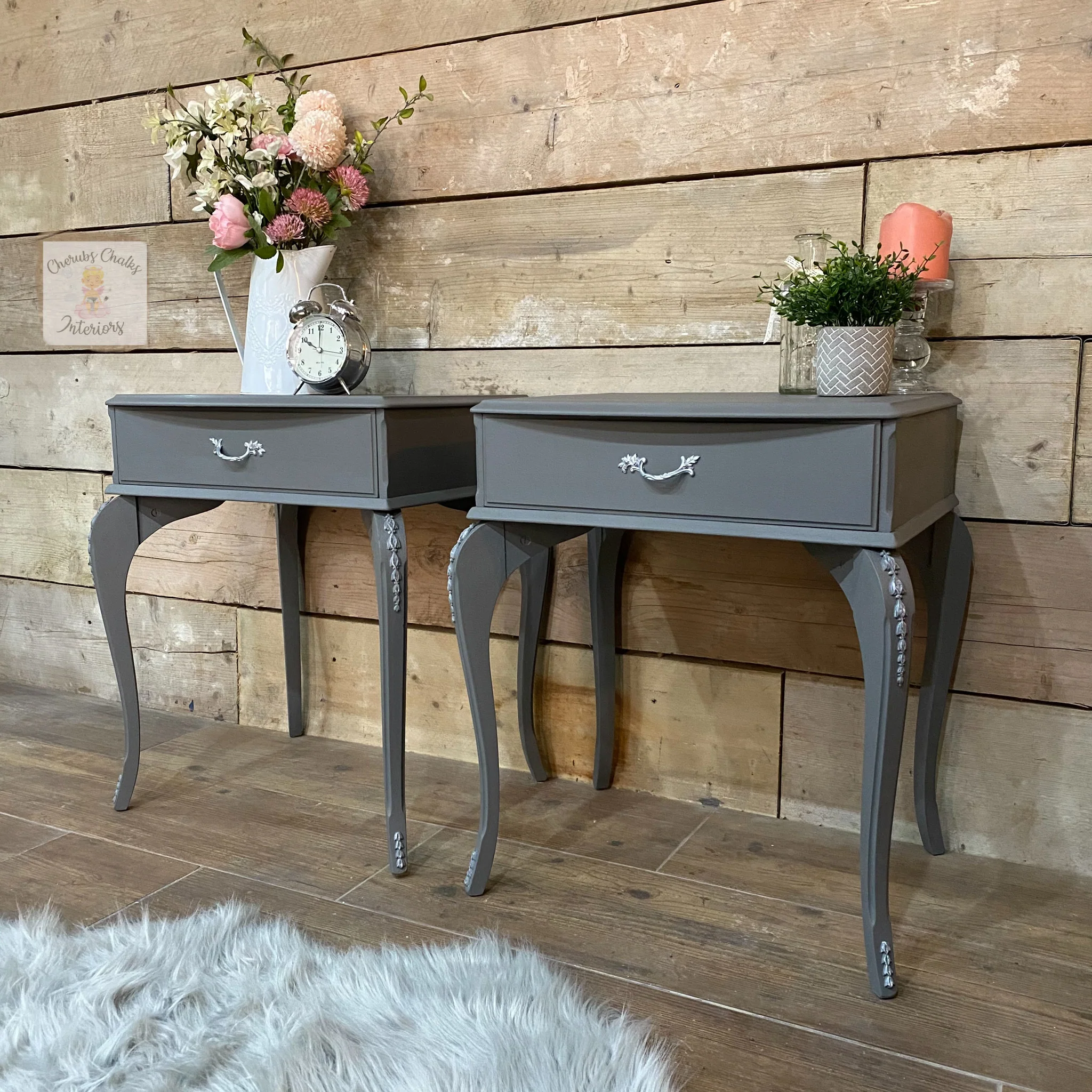 Dixie Belle Chalk Mineral Paint – Hurricane Gray (Available in 5 Sizes) - Image 9