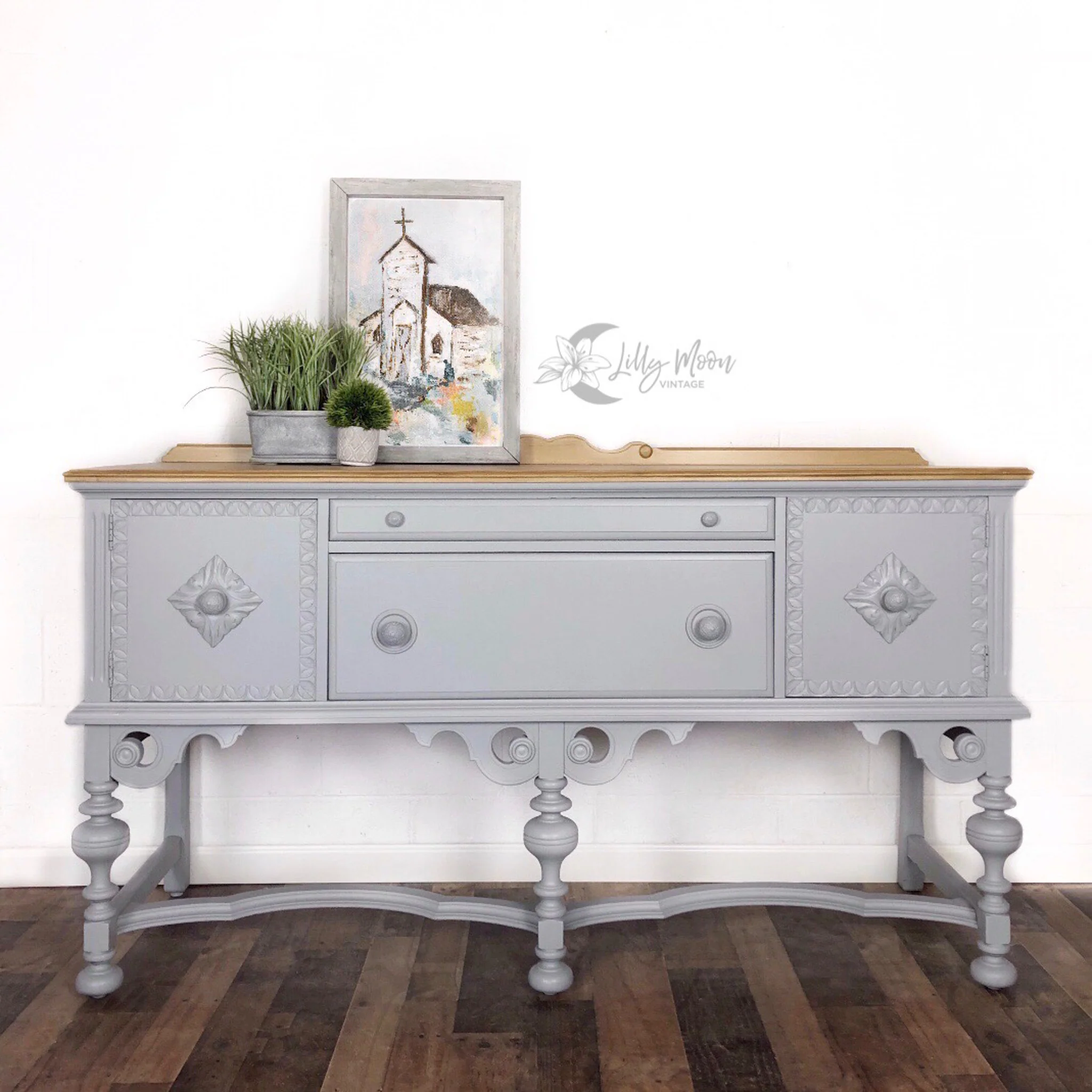 Dixie Belle Chalk Mineral Paint – Manatee Gray (Available in 5 Sizes) - Image 2