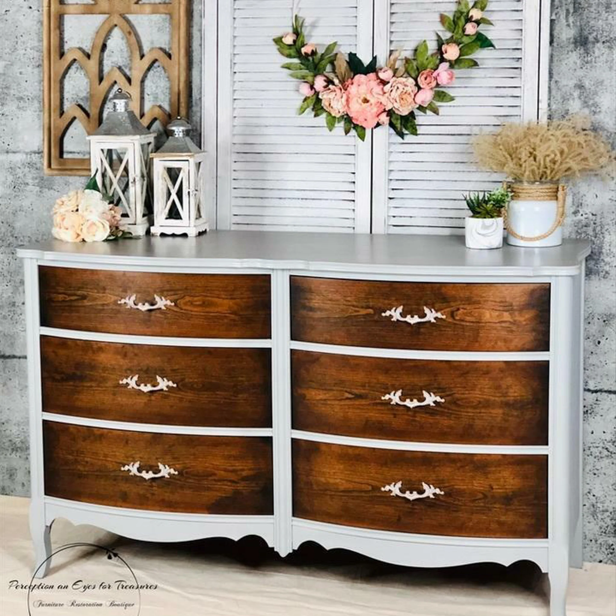 Dixie Belle Baja Gray Silk All-in-One | Furniture Paint - Image 3