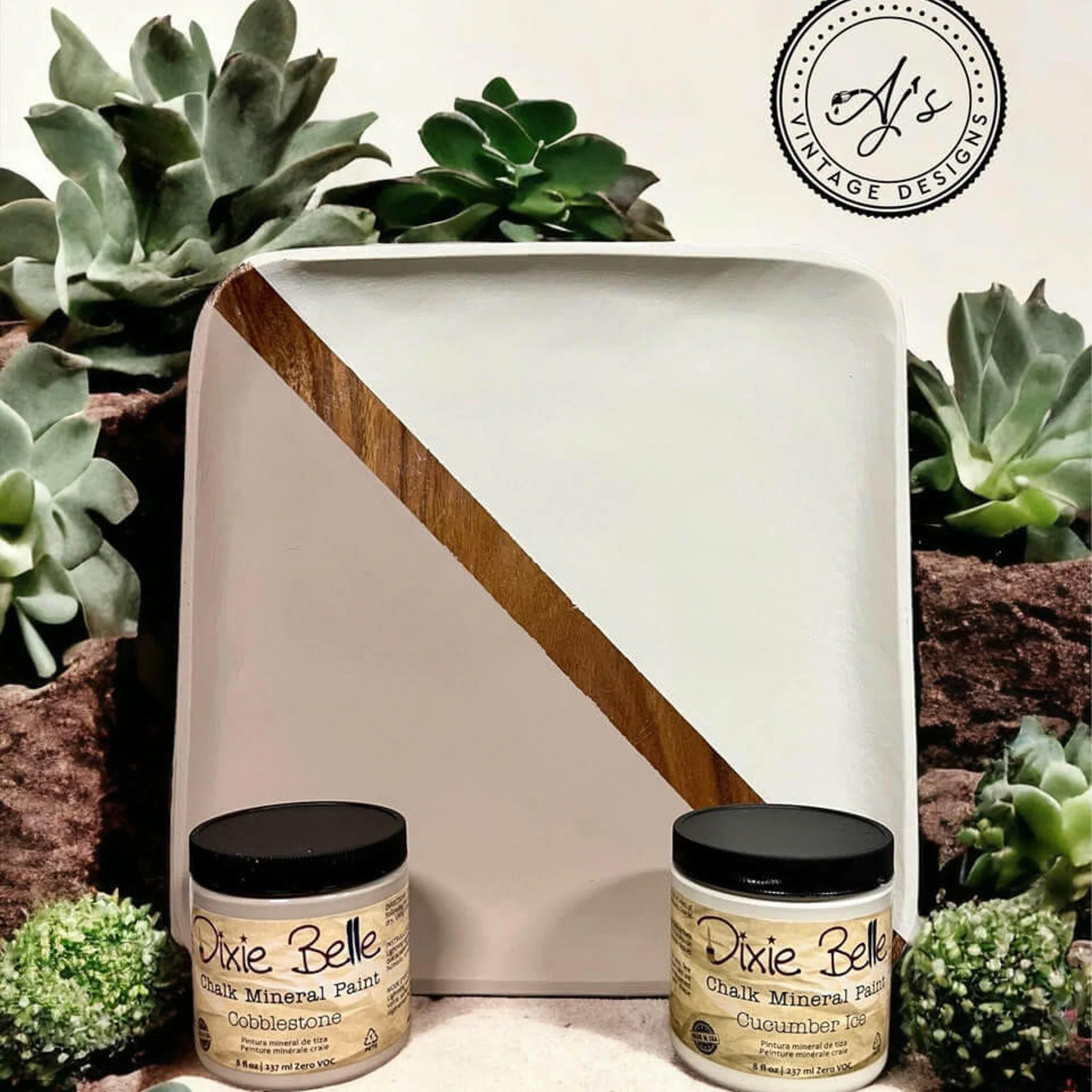 Dixie Belle Chalk Mineral Paint – Cobblestone (Available in 3 Sizes) - Image 3