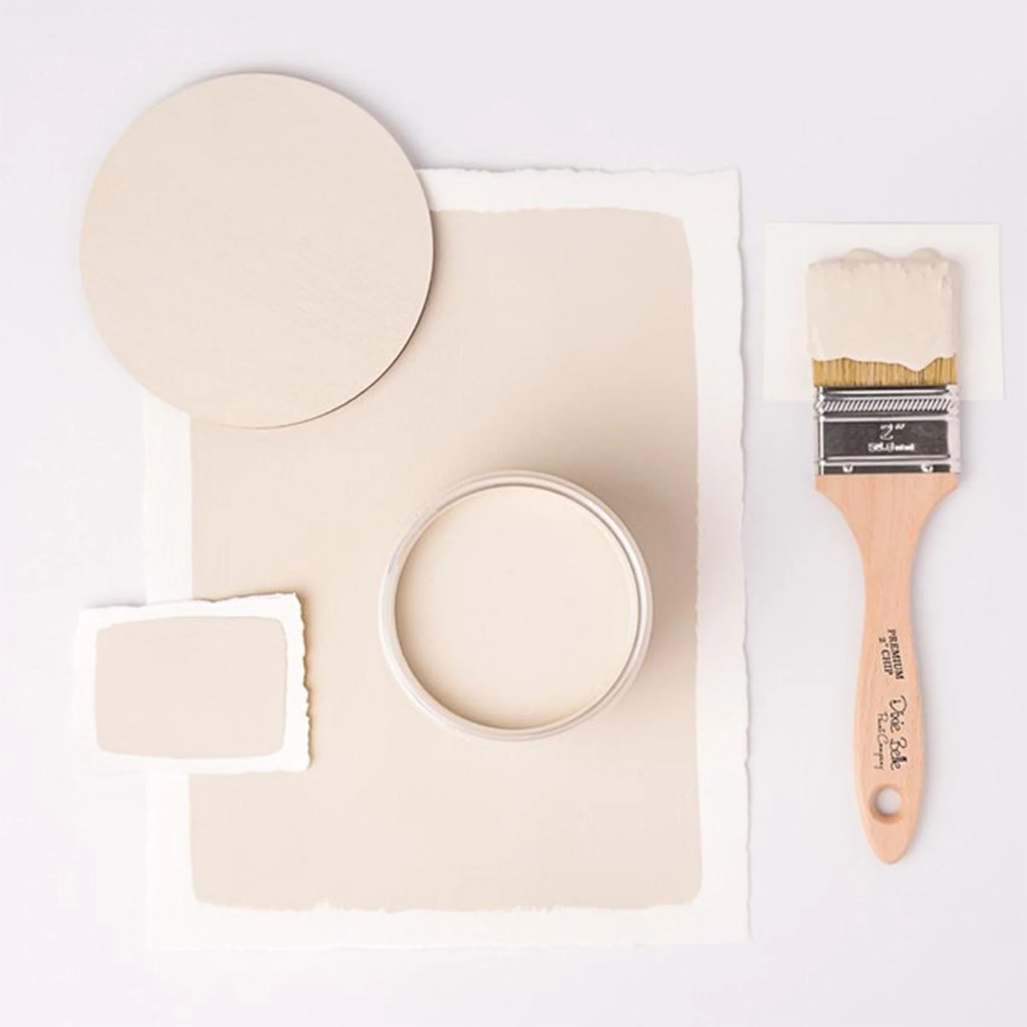 Dixie Belle Chalk Mineral Paint – Ecru (5 Sizes) - Image 4