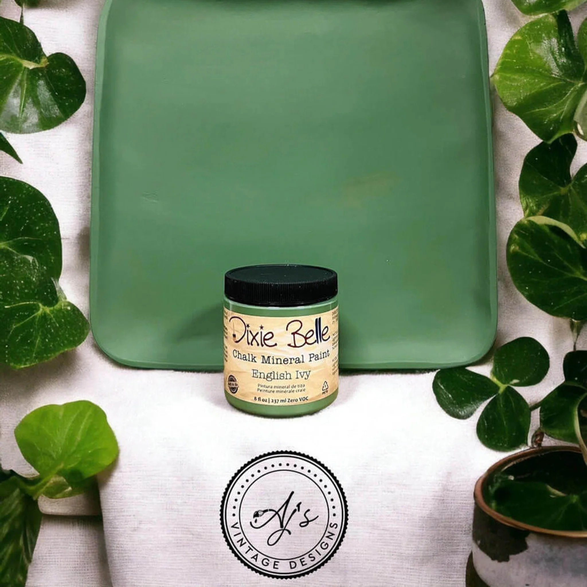 Dixie Belle Chalk Mineral Paint – English Ivy (All Sizes) - Image 3