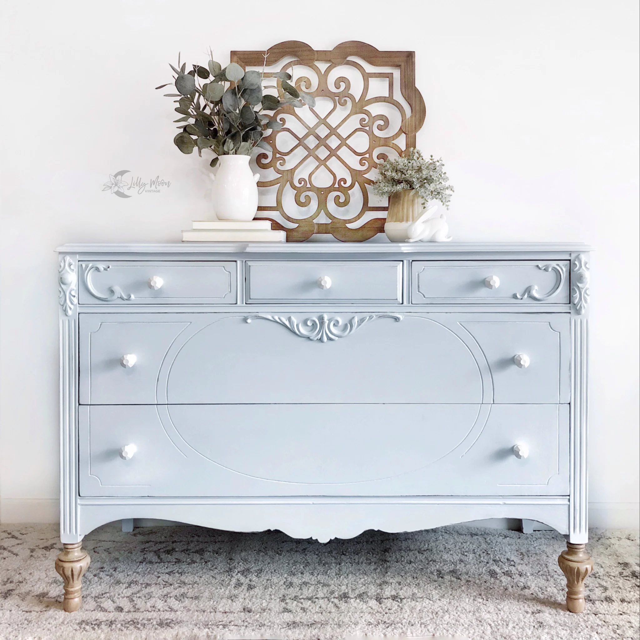 Dixie Belle Chalk Mineral Paint – Haint Blue (All Sizes) - Image 2