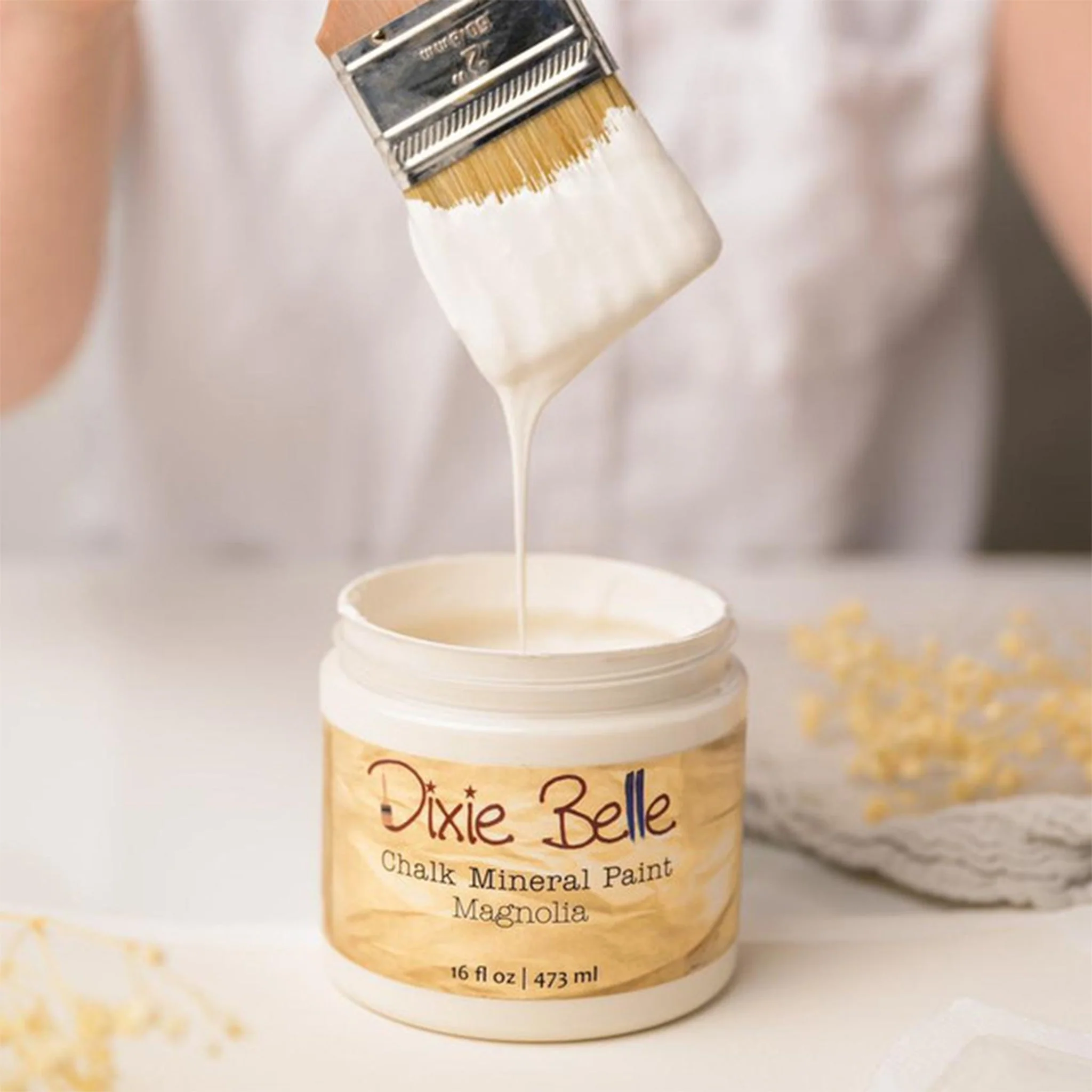 Dixie Belle Chalk Mineral Paint – Magnolia (5 Sizes) - Image 4