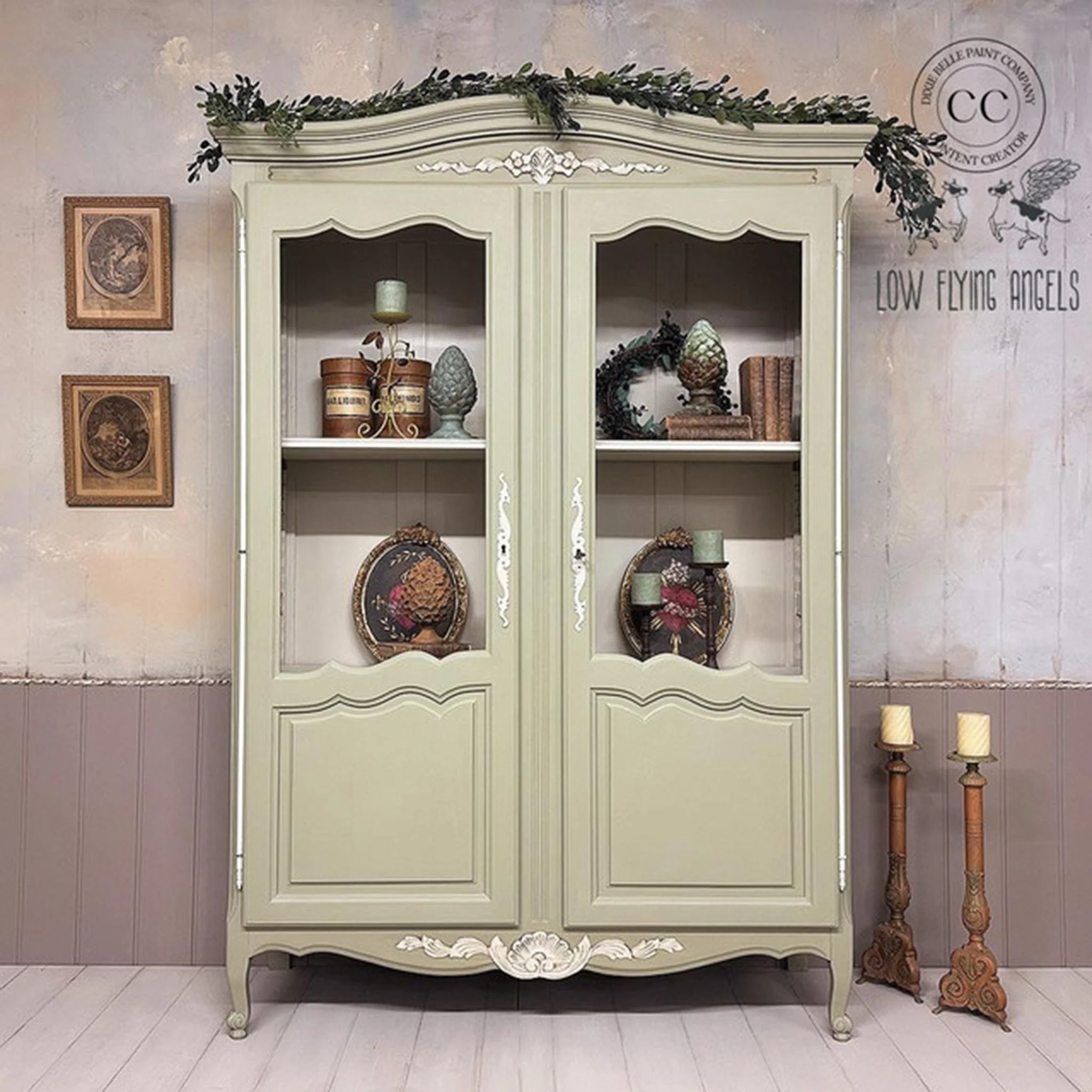 Dixie Belle Chalk Mineral Paint – Olive Wood (5 Sizes) - Image 2