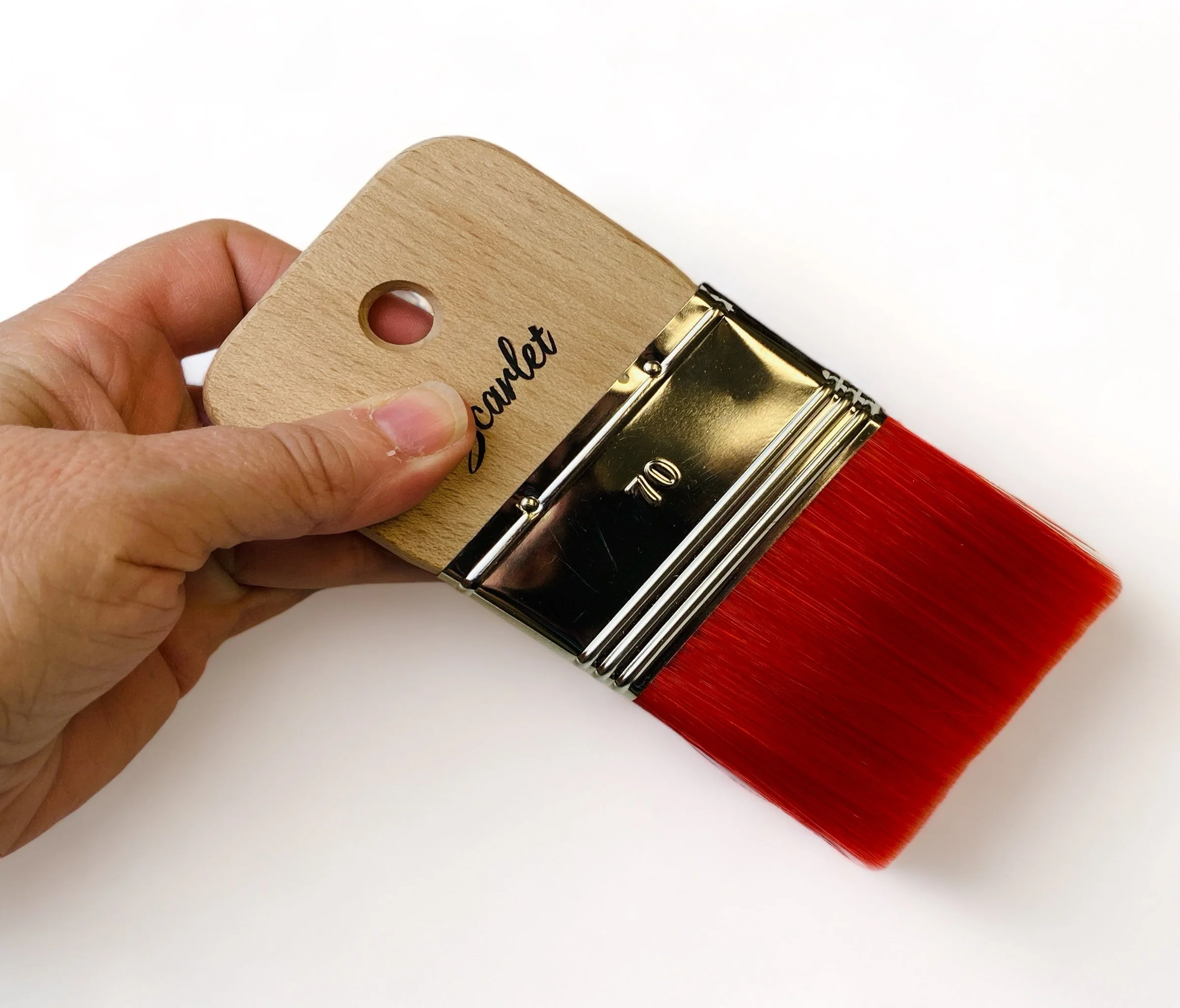 Dixie Belle Paint - Scarlet Paint Brush - Image 2