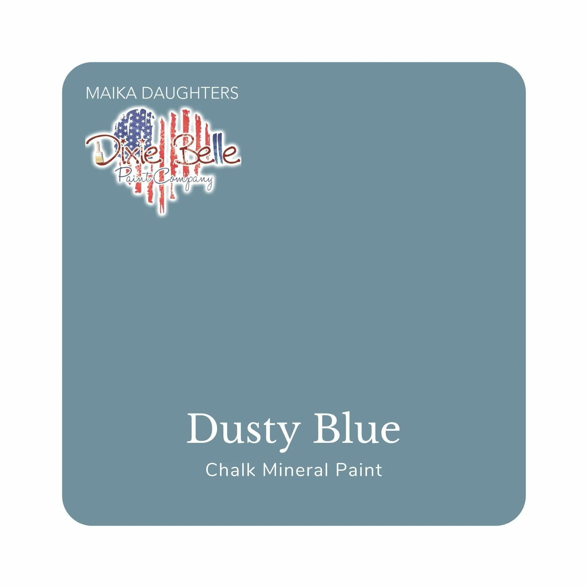 Dixie Belle Chalk Mineral Paint – Dusty Blue (5 Sizes) - Image 3