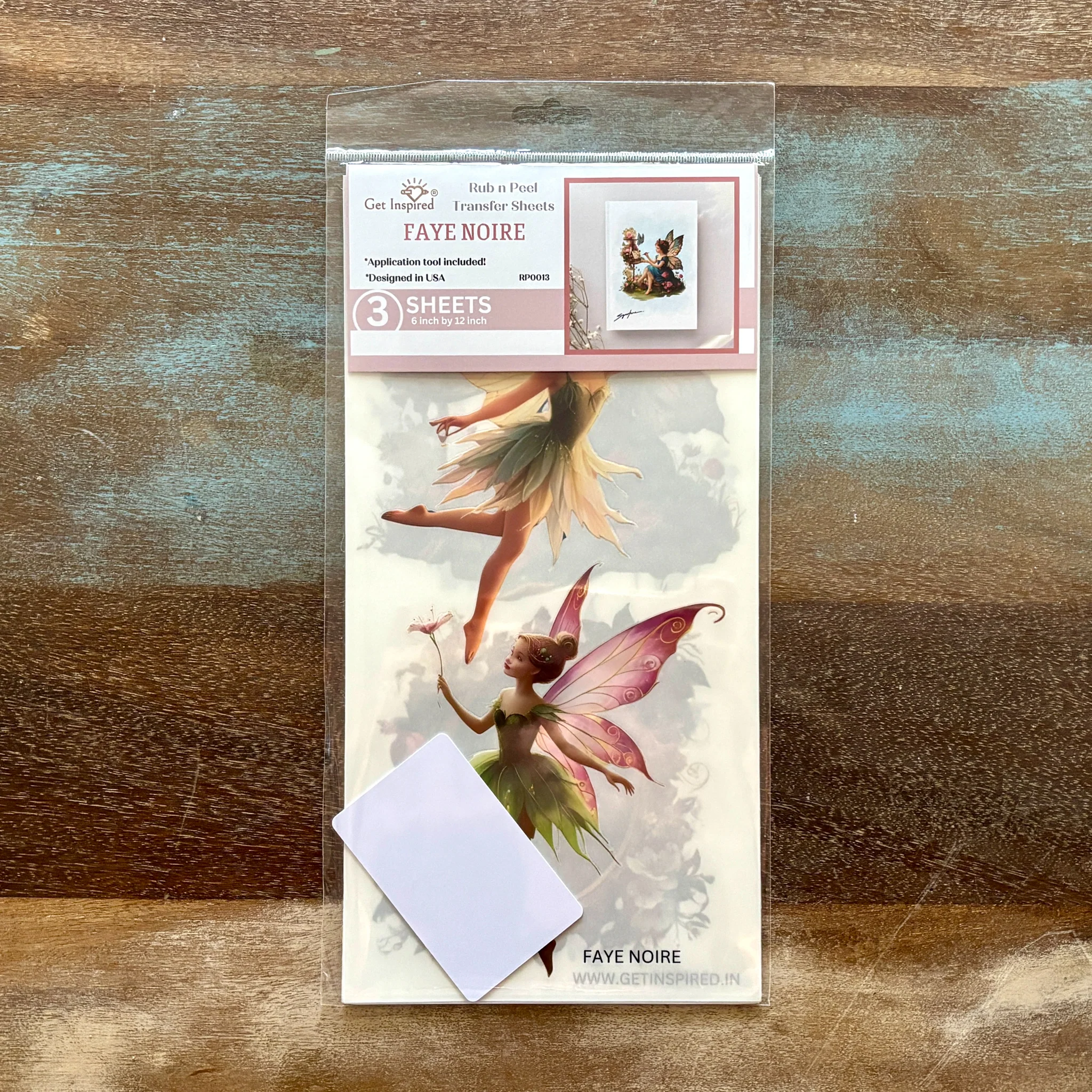 Dadarkar Art - Faye Noire Small Furniture Transfer (3 Sheets, 6x12 Each) - Image 3