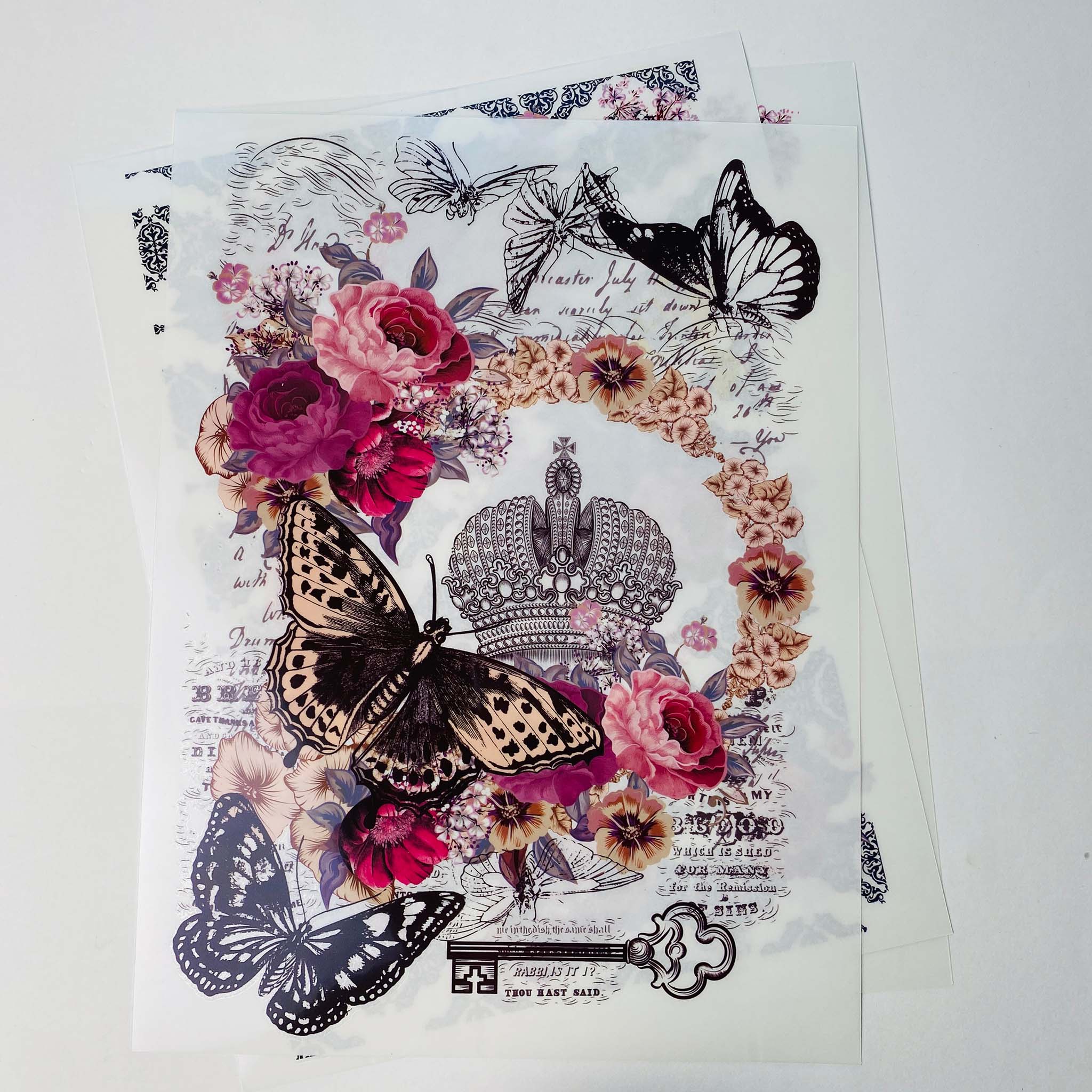 Dadarkar Art - Botanical Princess Small Furniture Transfer - Image 3