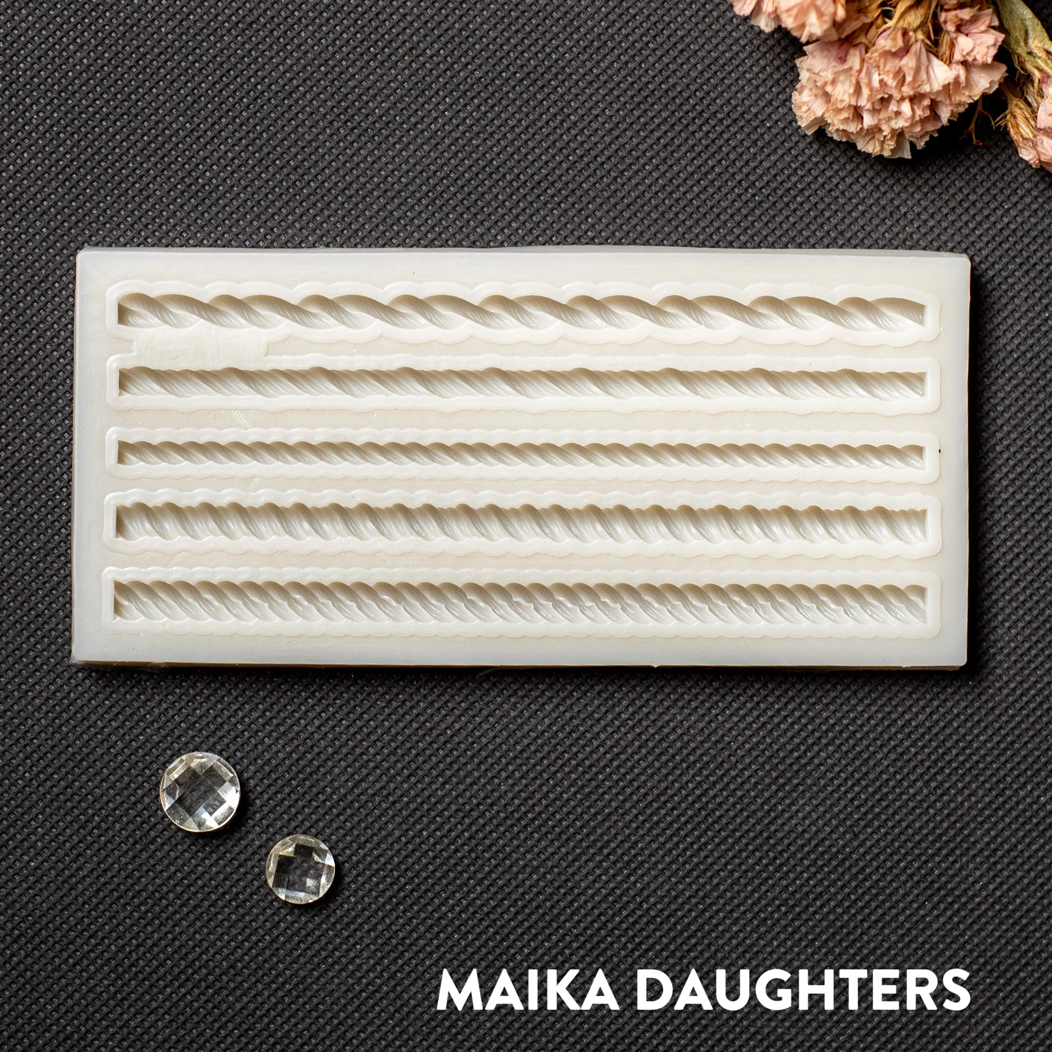 Dadarkar Art - Mini Ropes Silicone Mold - Image 3