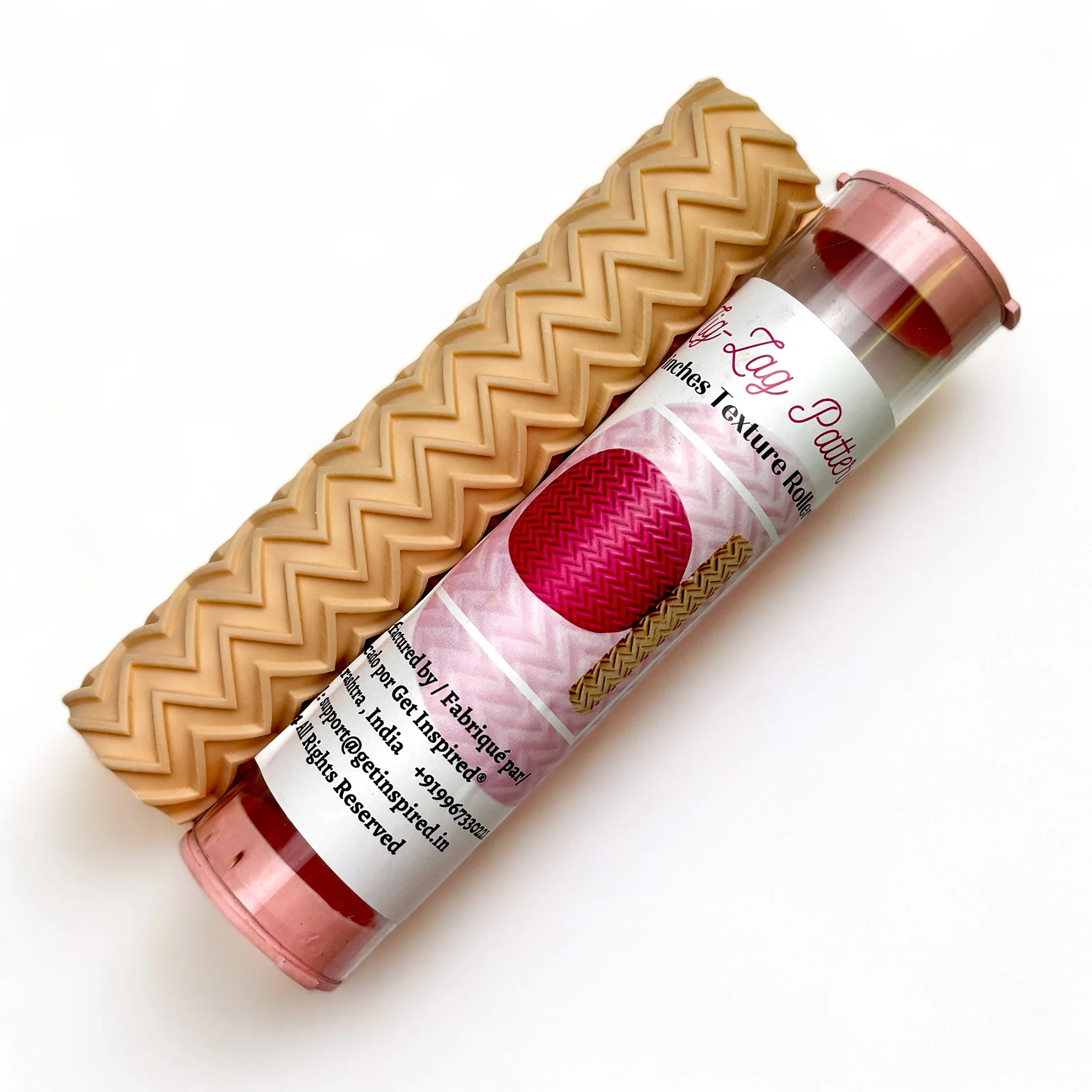 Dadarkar Art - Zig Zag Pattern Texture Roller - Image 4