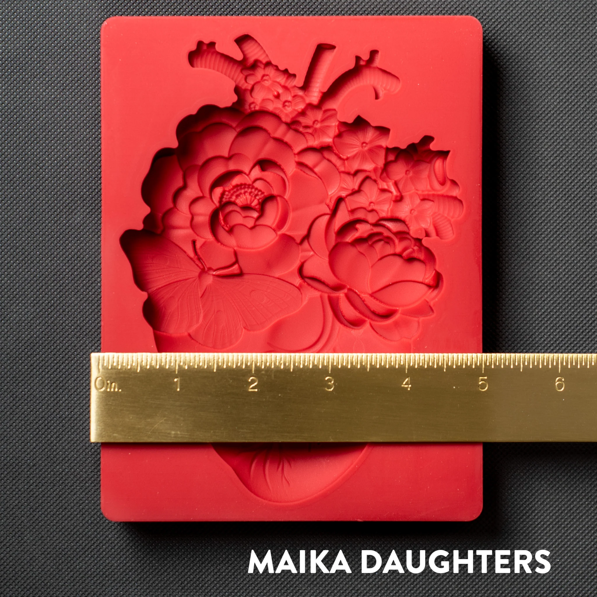 Dadarkar Art - Blooming Heart Silicone Mold - Image 5