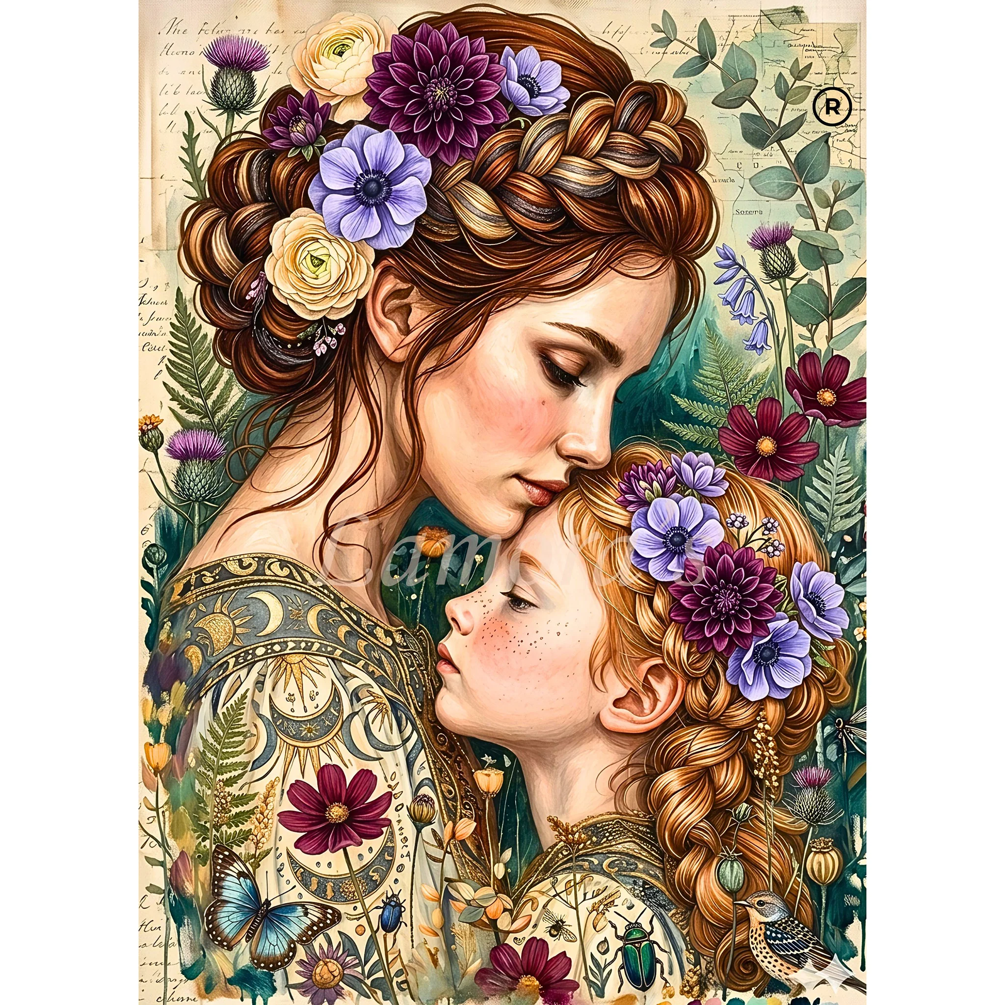 Lamora - My Reflection Decoupage Paper (21x29 & 14x20) - Image 3