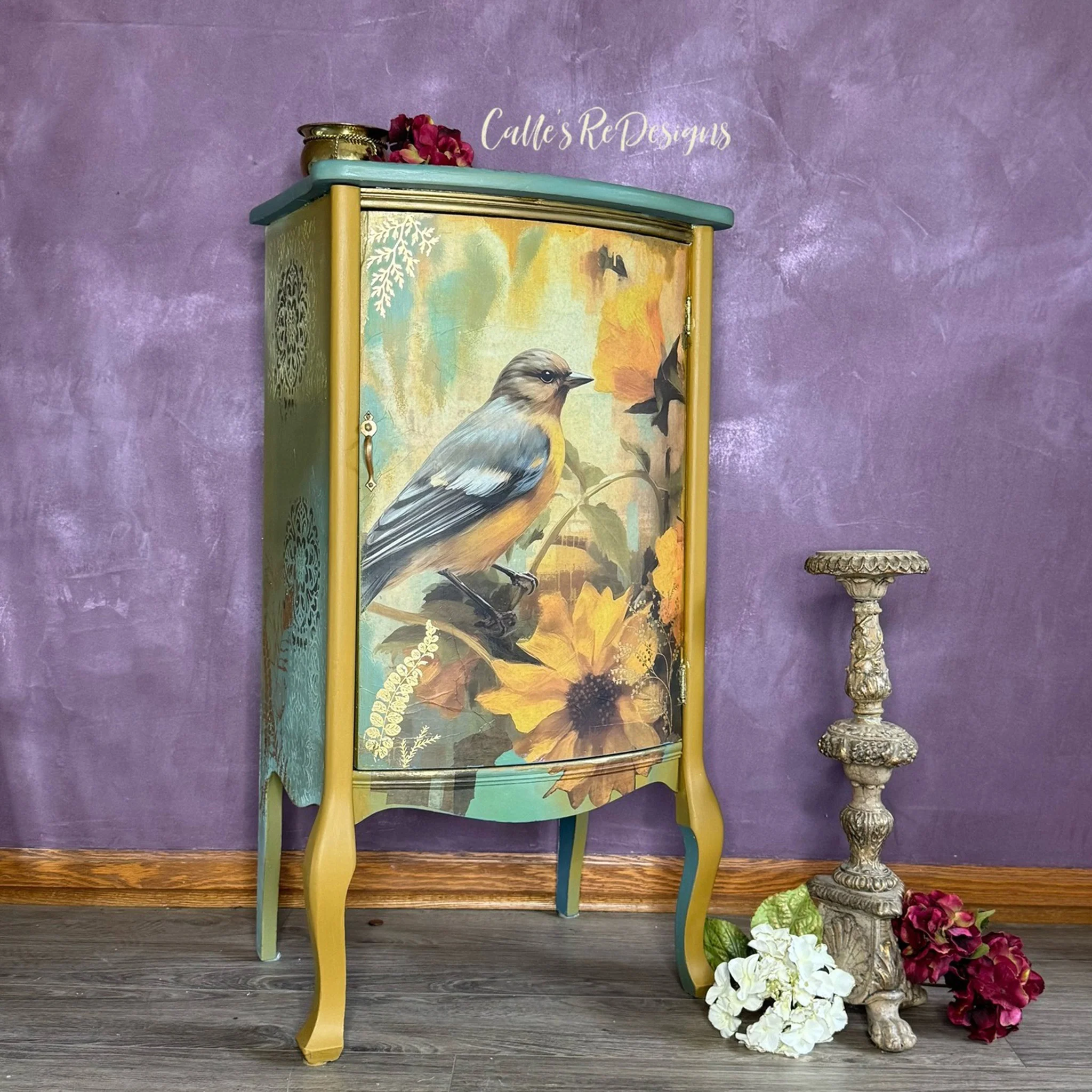 Whimsykel - October Bird Decoupage Paper (21x29, 14x20) - Image 2