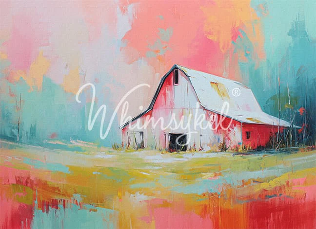 Whimsykel - Painted Pasteur Barn Decoupage Paper | 21x29 Furniture Paper - Image 3