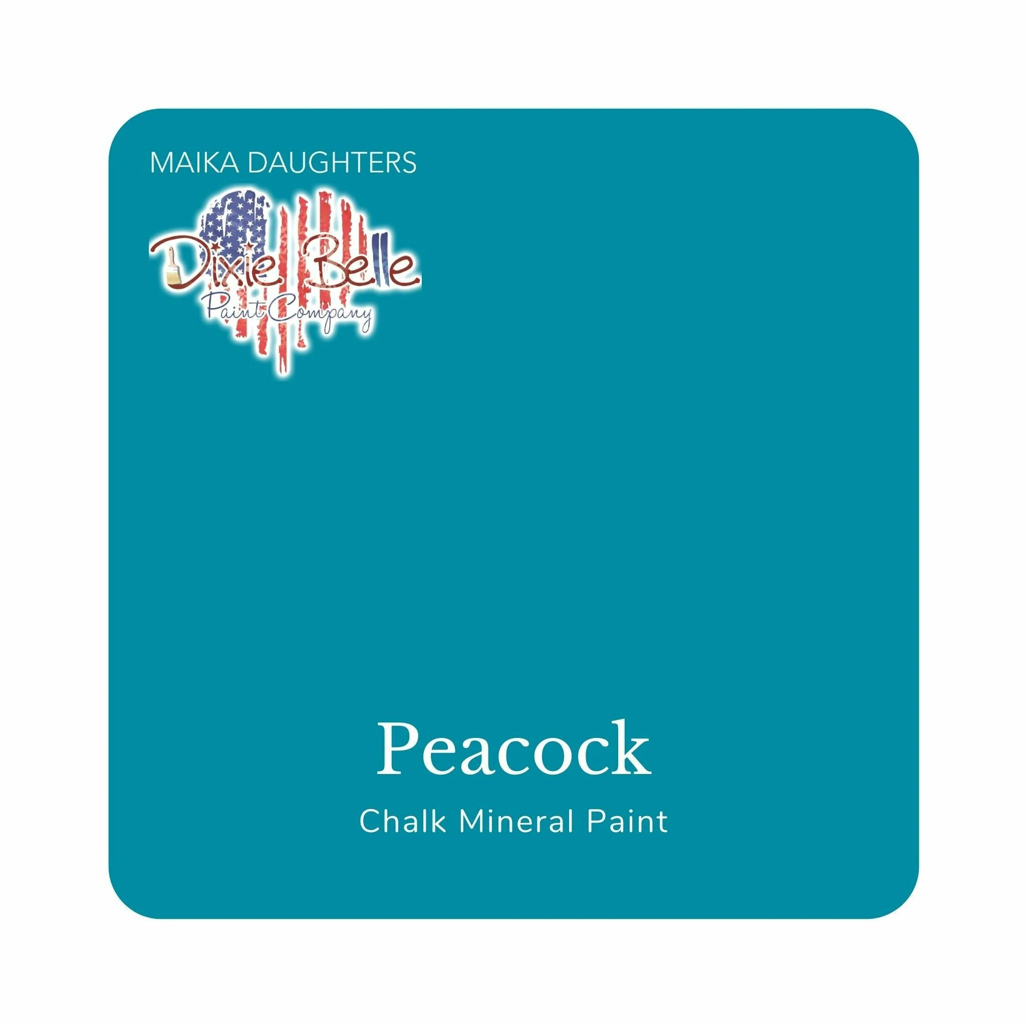 Dixie Belle Chalk Mineral Paint – Peacock (5 Sizes) - Image 3