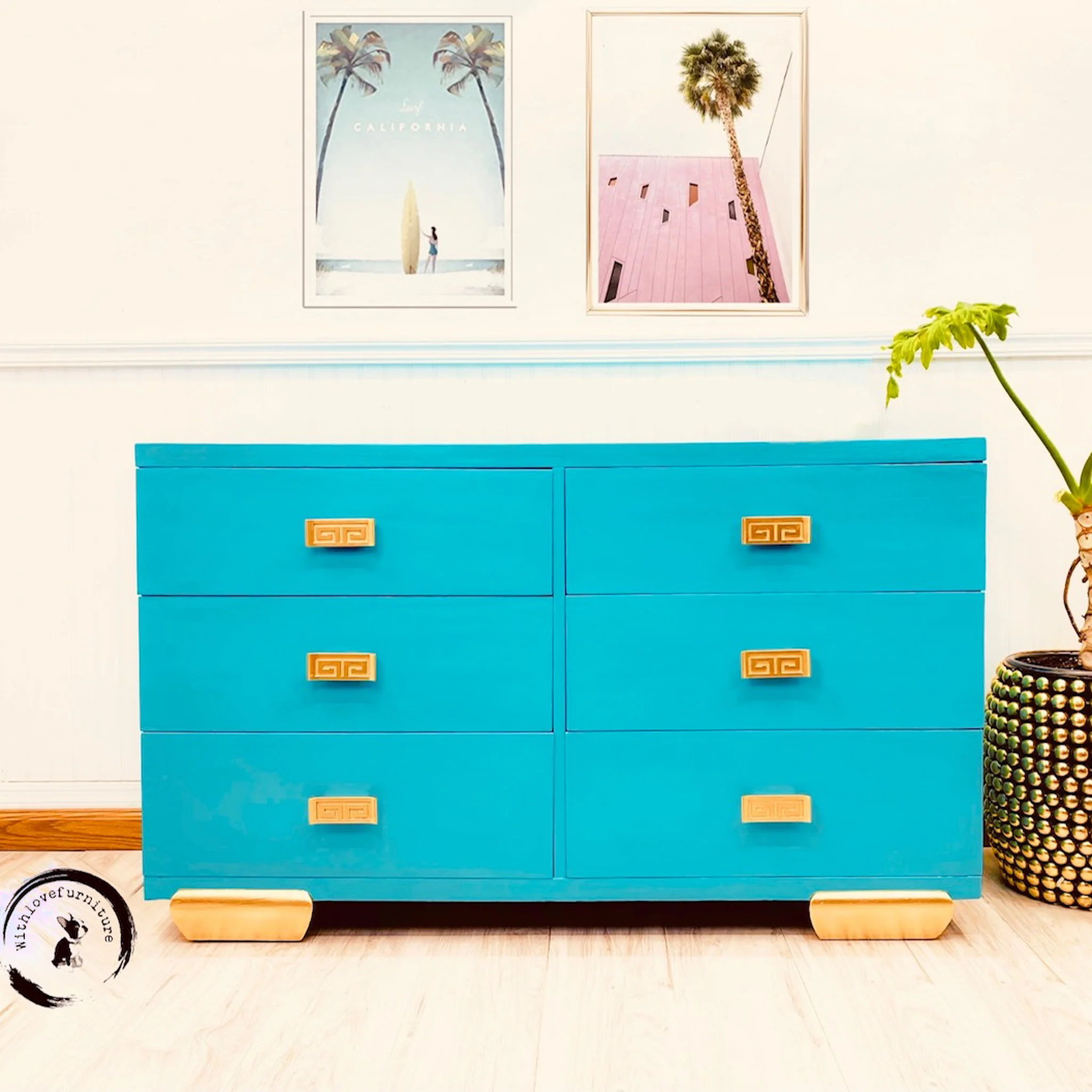 Dixie Belle Chalk Mineral Paint – Pure Ocean (Available in 3 Sizes) - Image 2