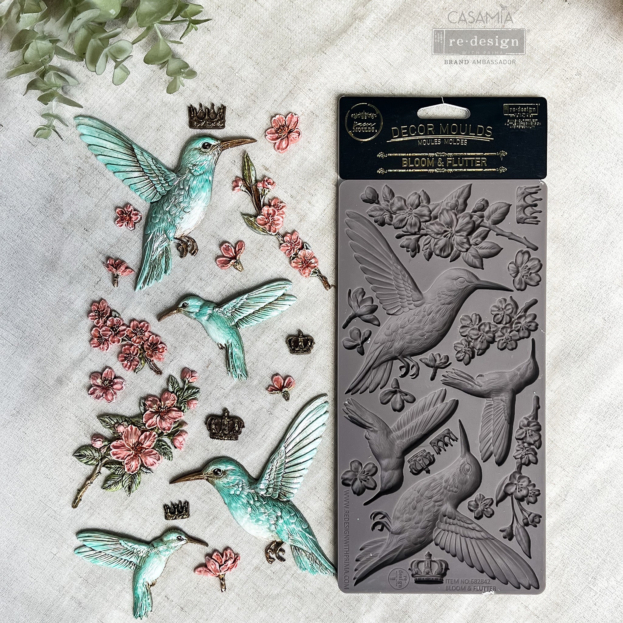 ReDesign with Prima - Bloom & Flutter Silicone Mold (5x10) - Image 2