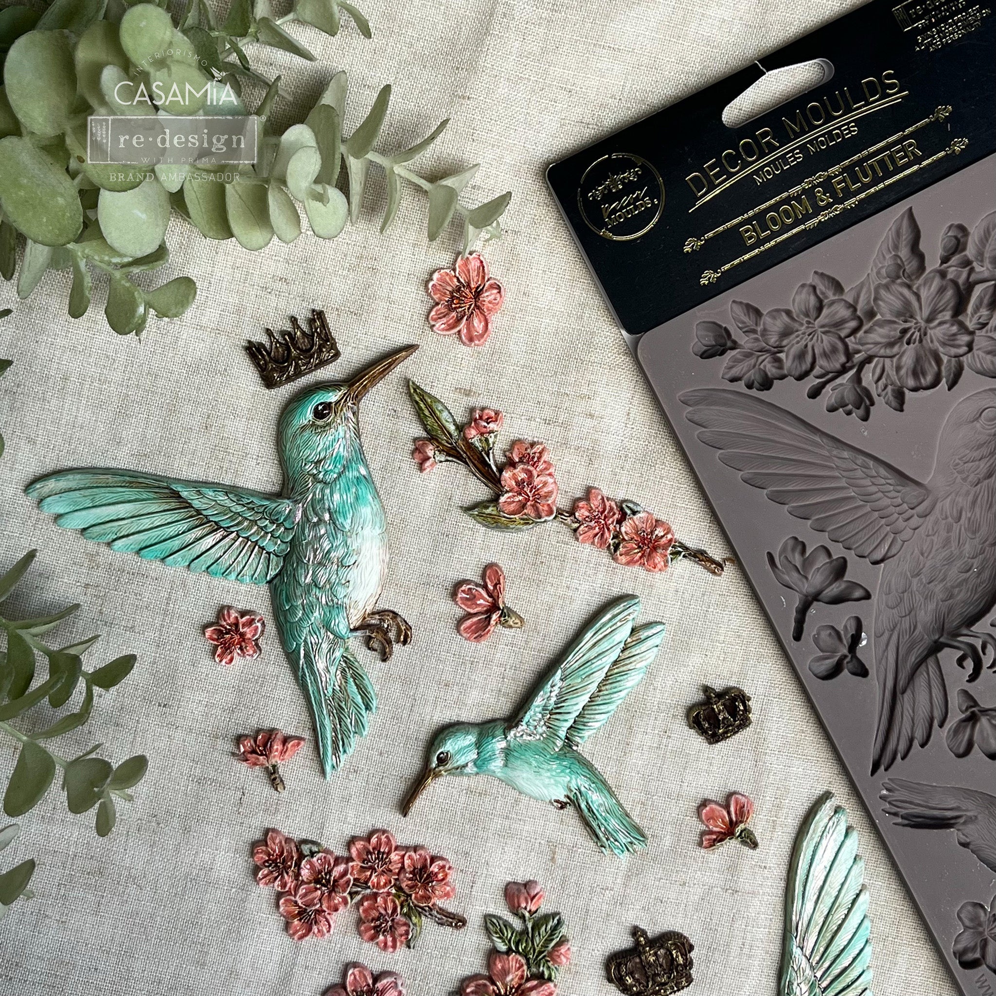 ReDesign with Prima - Bloom & Flutter Silicone Mold (5x10) - Image 3