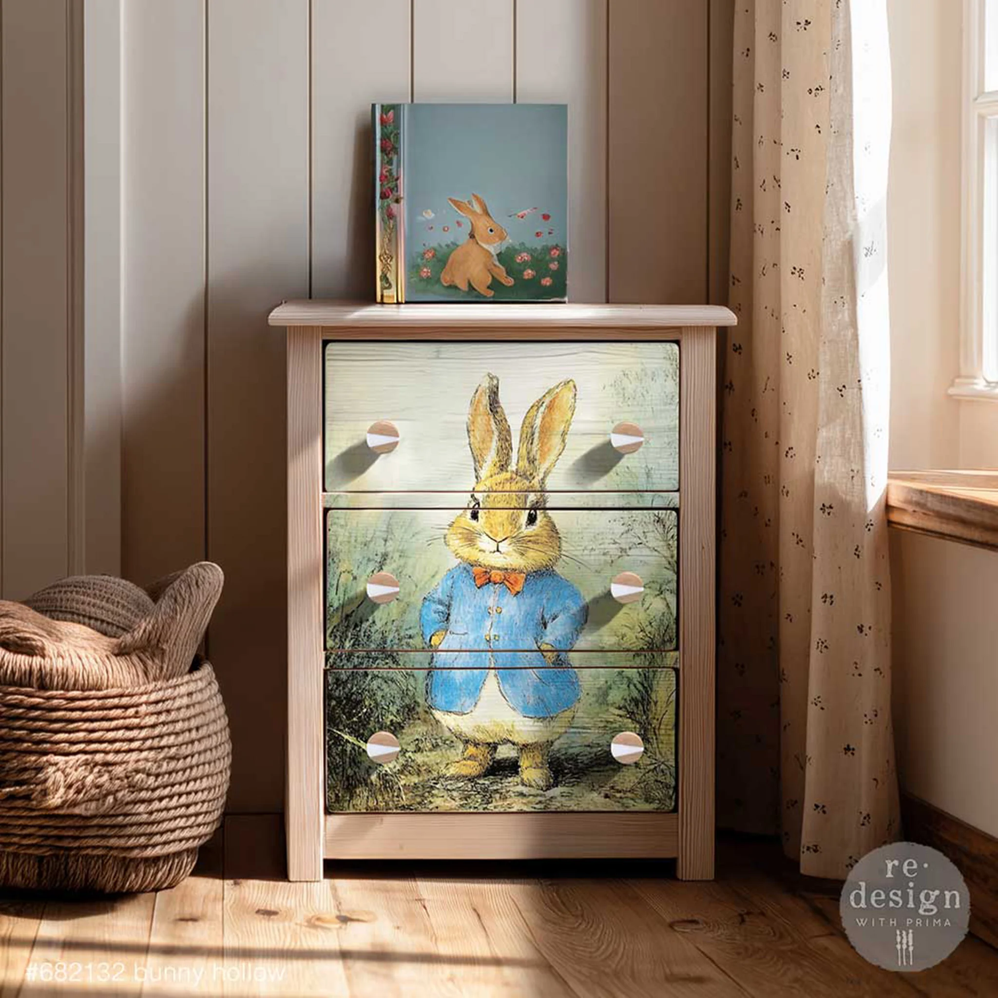 ReDesign with Prima - Bunny Hollow Decoupage Paper (A3 Size) - Image 3
