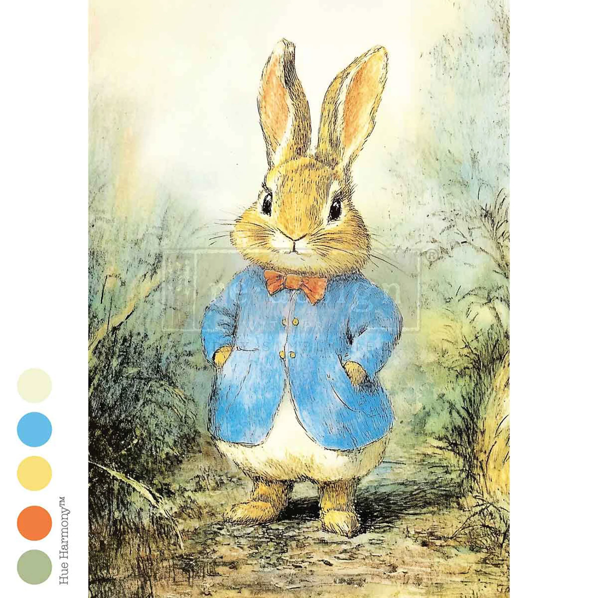 ReDesign with Prima - Bunny Hollow Decoupage Paper (A3 Size) - Image 4