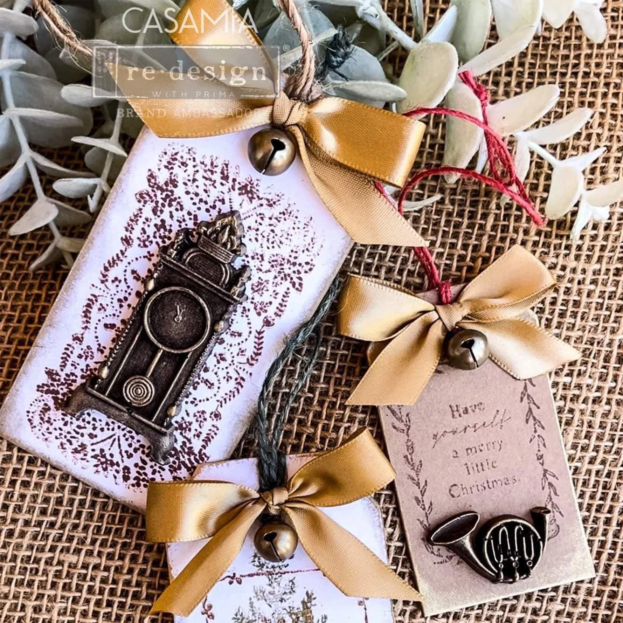 ReDesign with Prima - Christmas Chipboard Tags - Image 5
