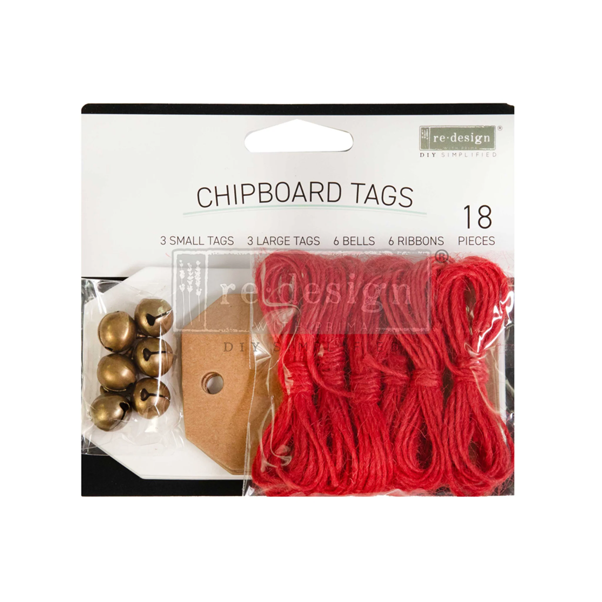 ReDesign with Prima - Christmas Chipboard Tags - Image 7