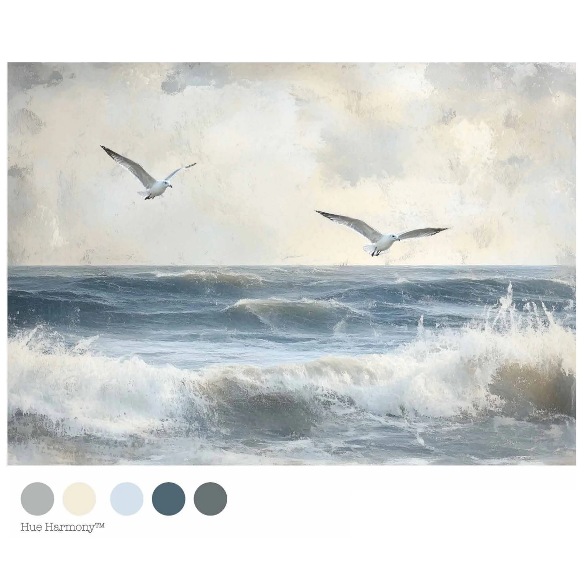 ReDesign with Prima - Echoes on the Water Decoupage Paper (19.5x30) - Image 5