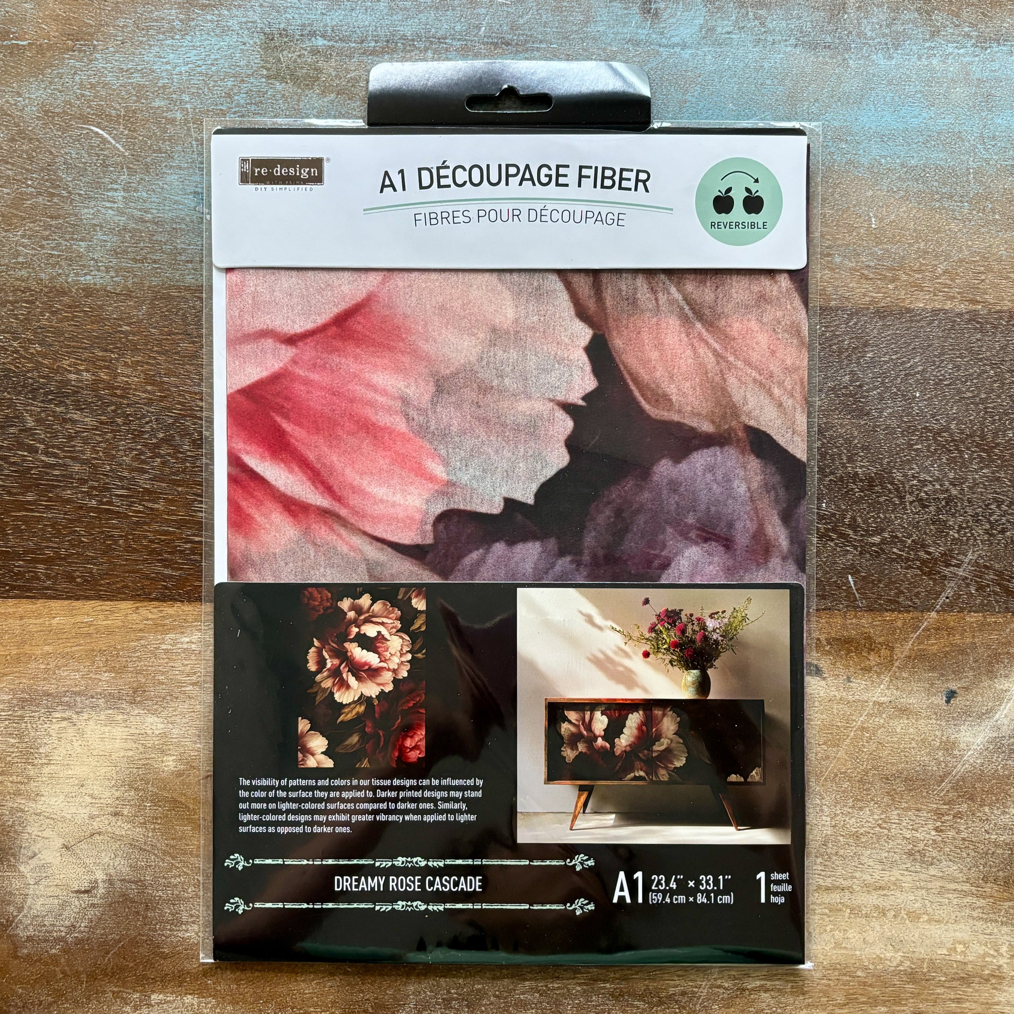 ReDesign with Prima Exclusive - Dreamy Rose Cascade Decoupage Paper (A1) - Image 4