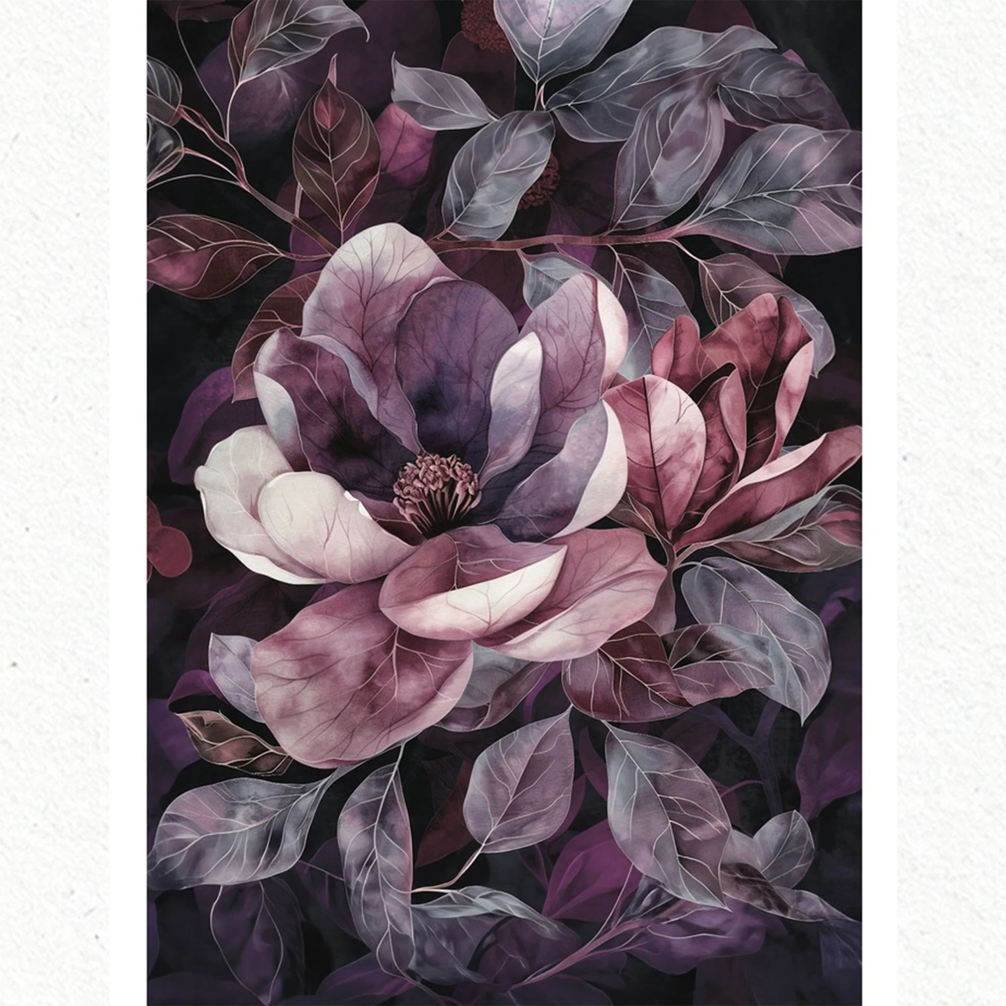ReDesign with Prima - Violet Bloom Decoupage Paper (A1) - Image 3