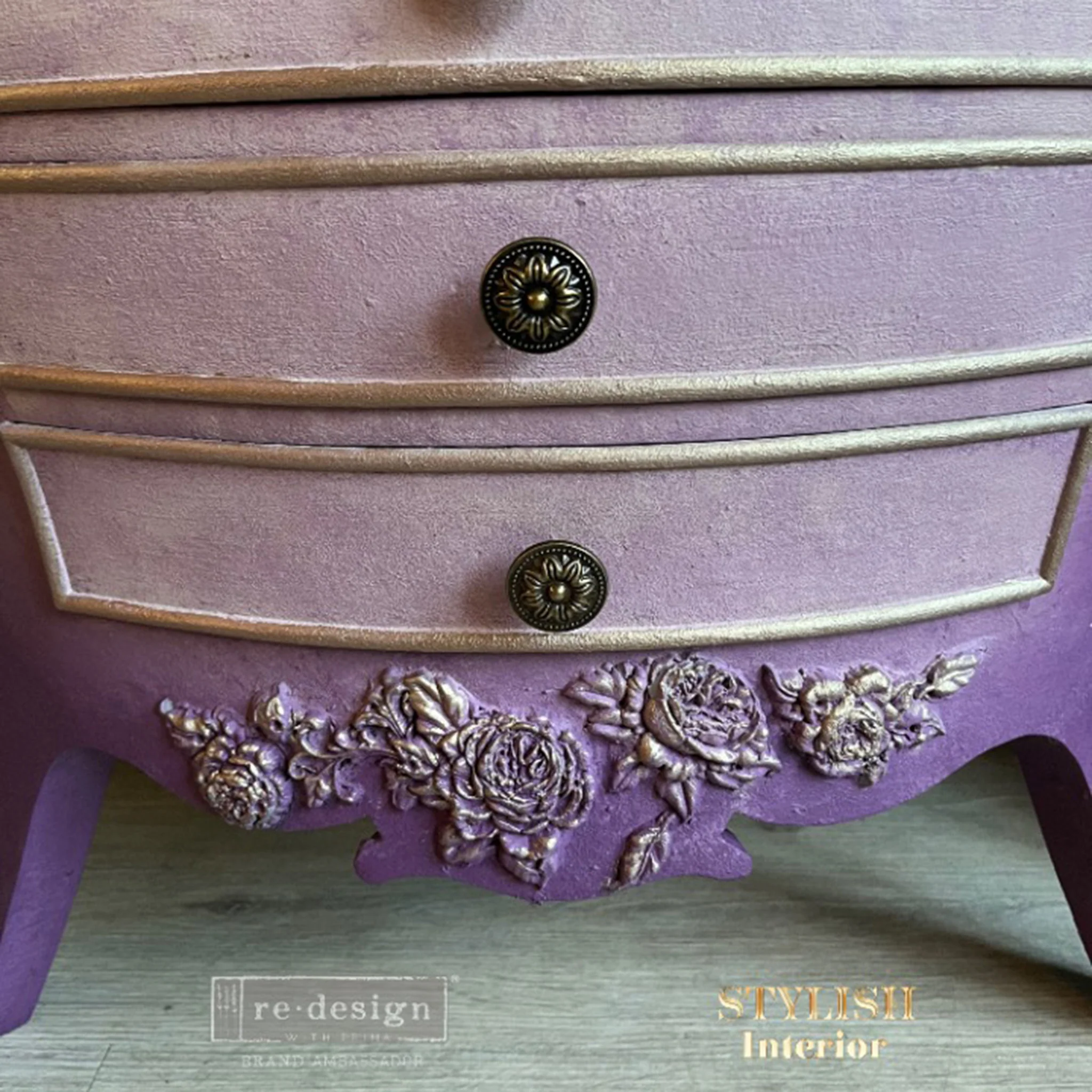 ReDesign with Prima - Rosewood Romance Silicone Mold (5x8) - Image 4