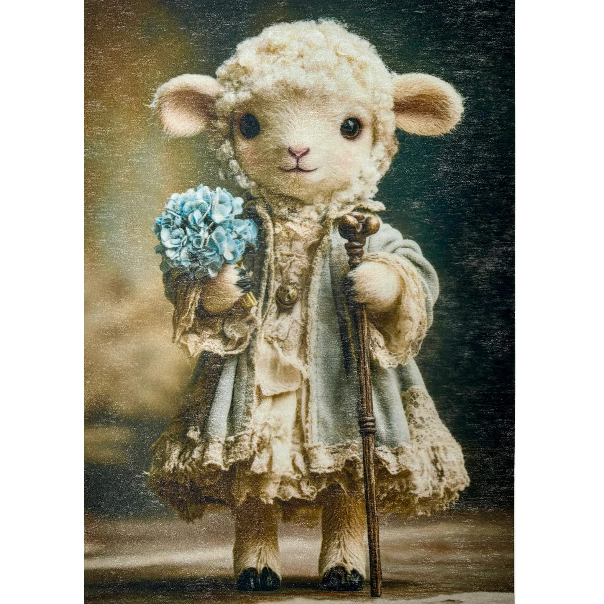 ReDesign with Prima Exclusive - Shepherds Cottage Charm Decoupage Papers (3 Sheets, A3 Each) - Image 4