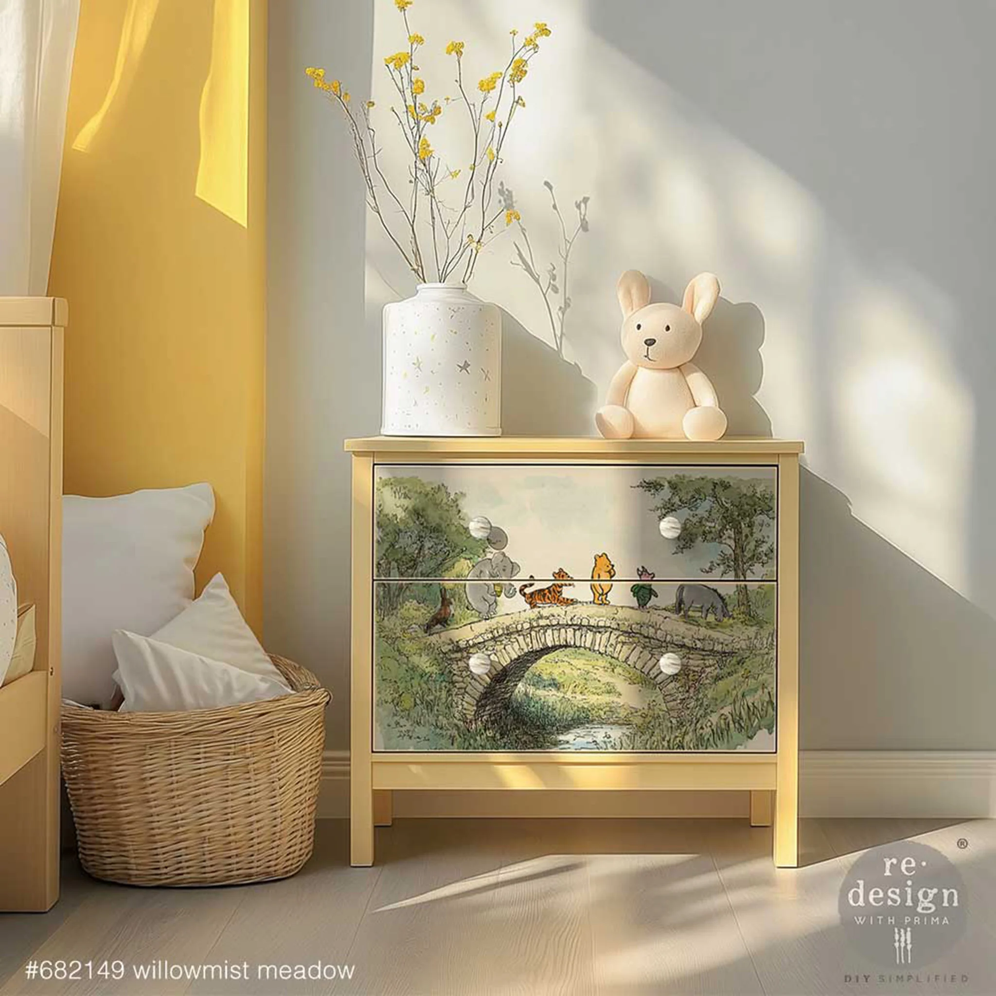 ReDesign with Prima - Willowmist Meadow Decoupage Paper (A3 Size) - Image 3