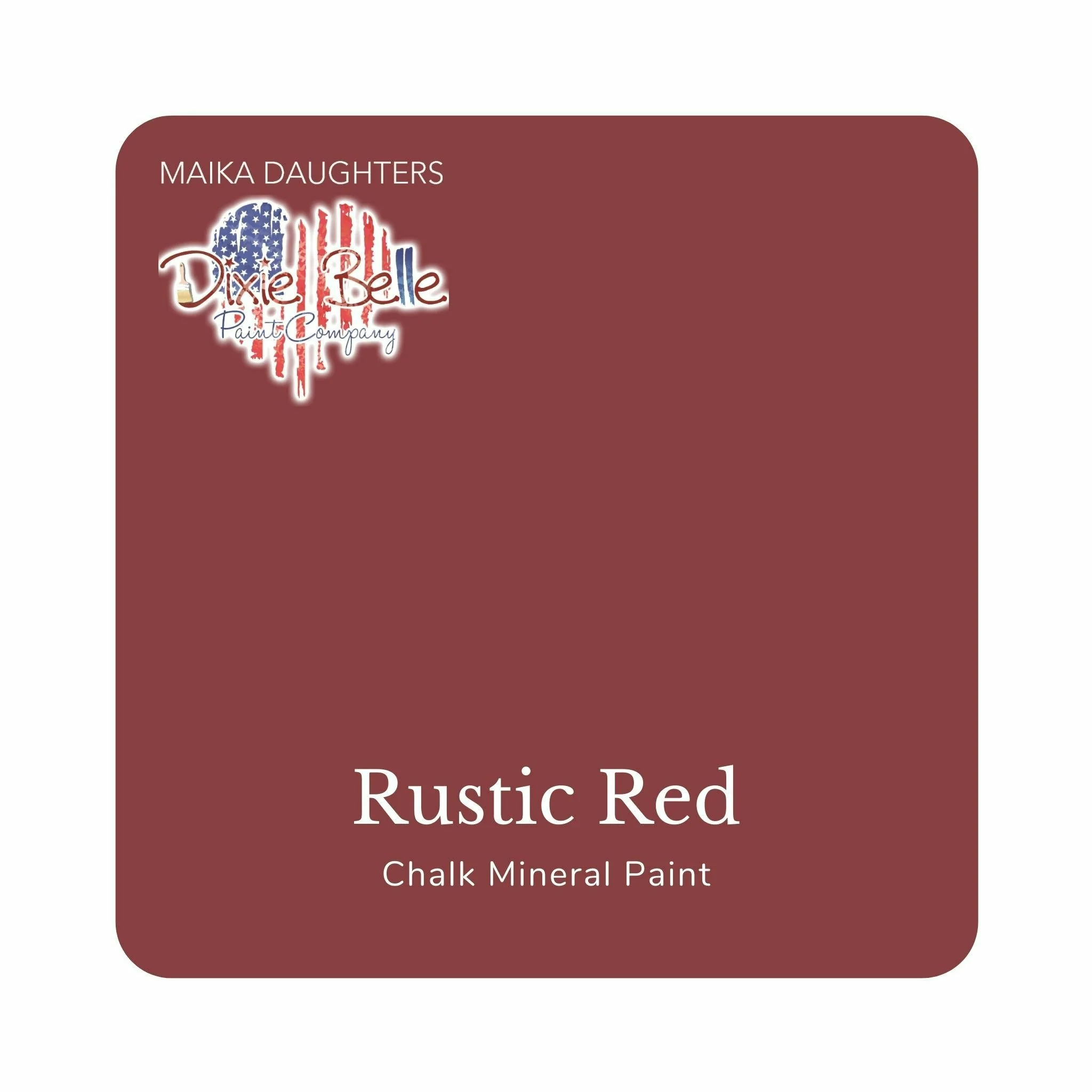 Dixie Belle Chalk Mineral Paint – Rustic Red (Available in 3 Sizes) - Image 5
