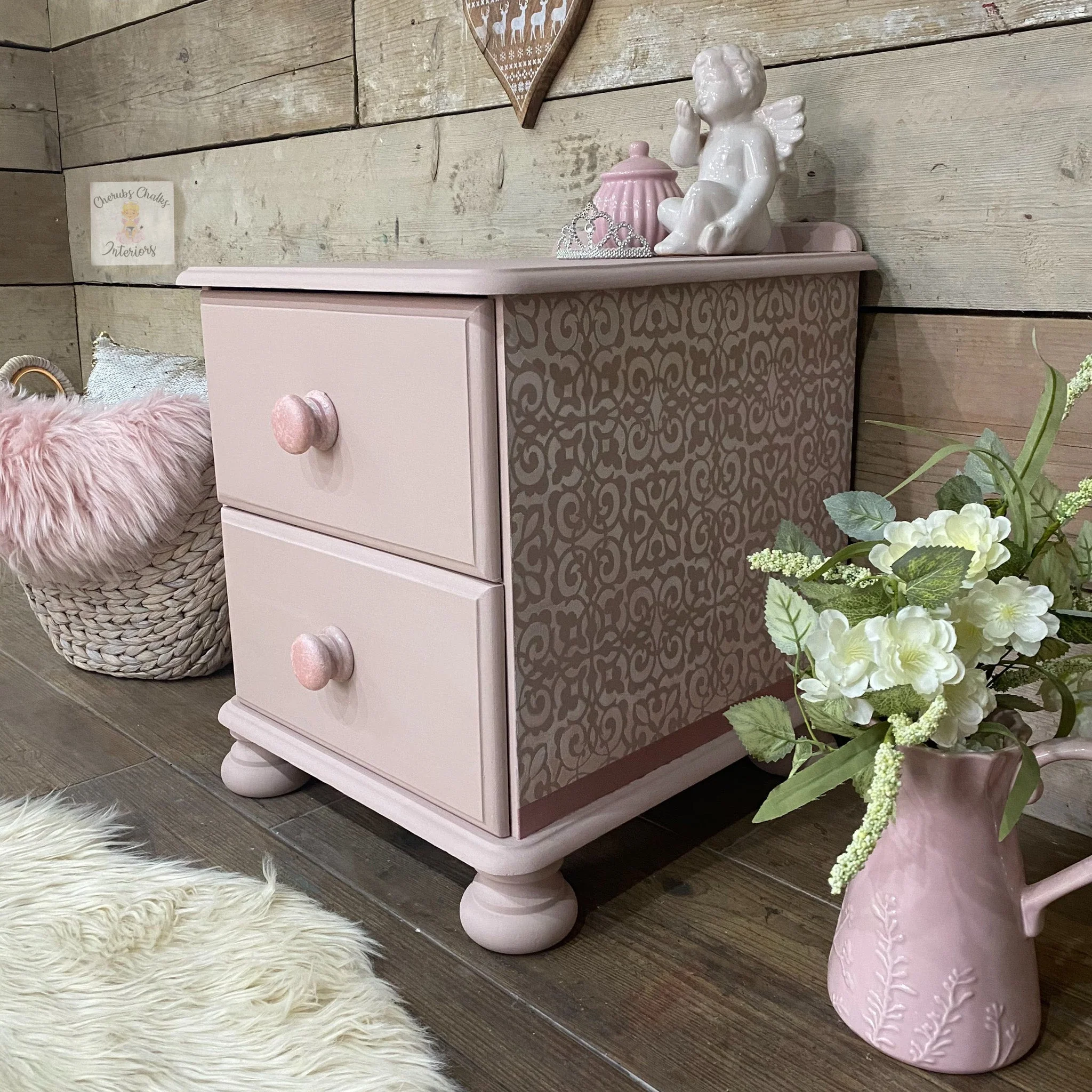 Dixie Belle Chalk Mineral Paint – Soft Pink (Available in 3 Sizes) - Image 5